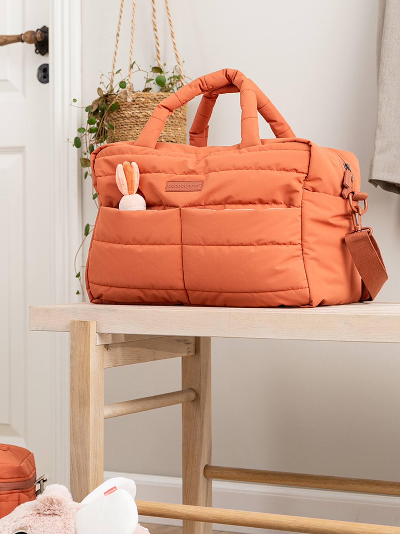 Thumbnail - Gesteppte Wickeltasche DONE BY DEER aus Recycling-Polyester