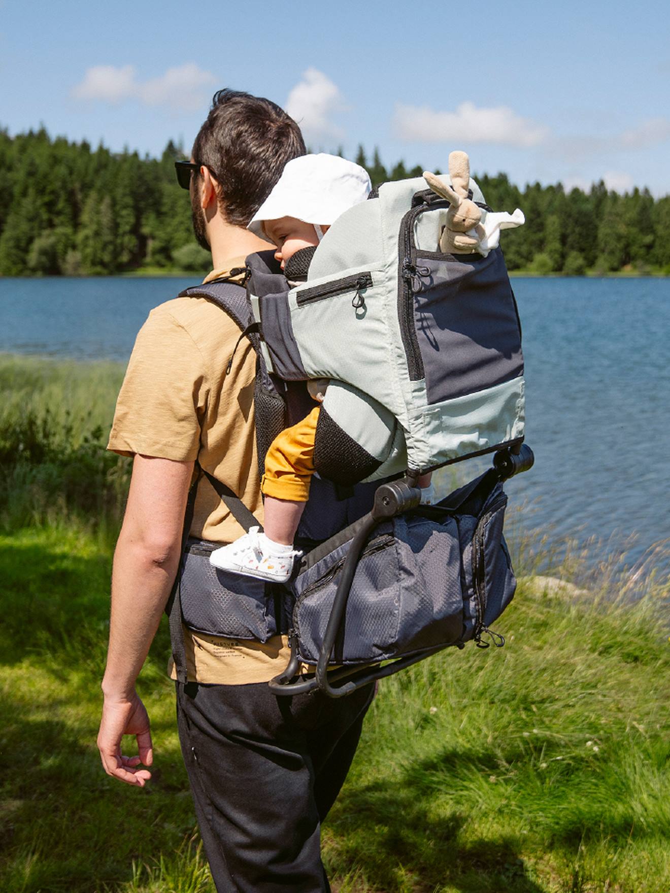 Thumbnail - Wander-Babytrage MOOV & HIKE BABYMOOV mit Recycling-Material