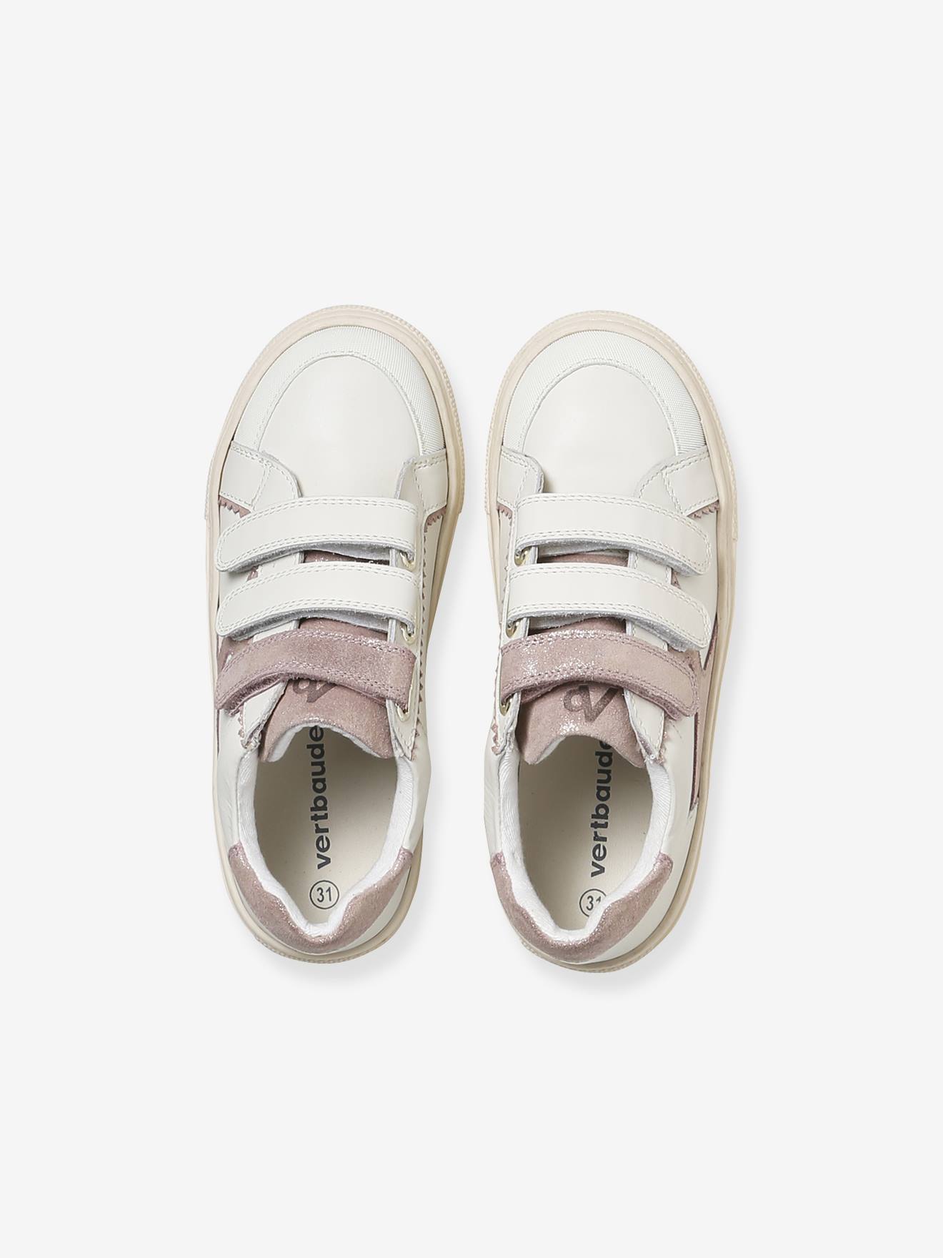 Thumbnail - Kinder Leder-Sneakers mit Klett