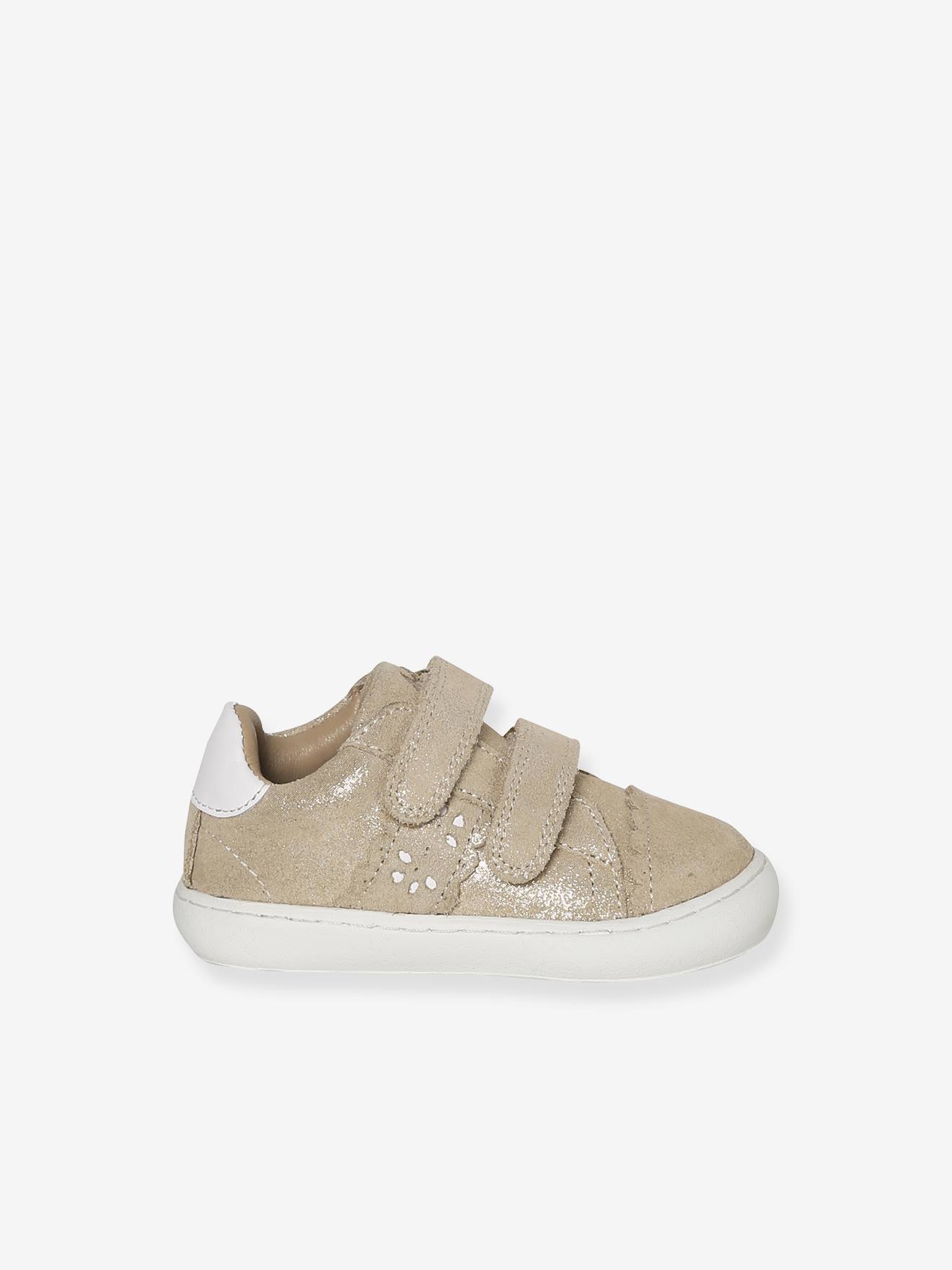 Thumbnail - Baby Klett-Sneakers aus Leder