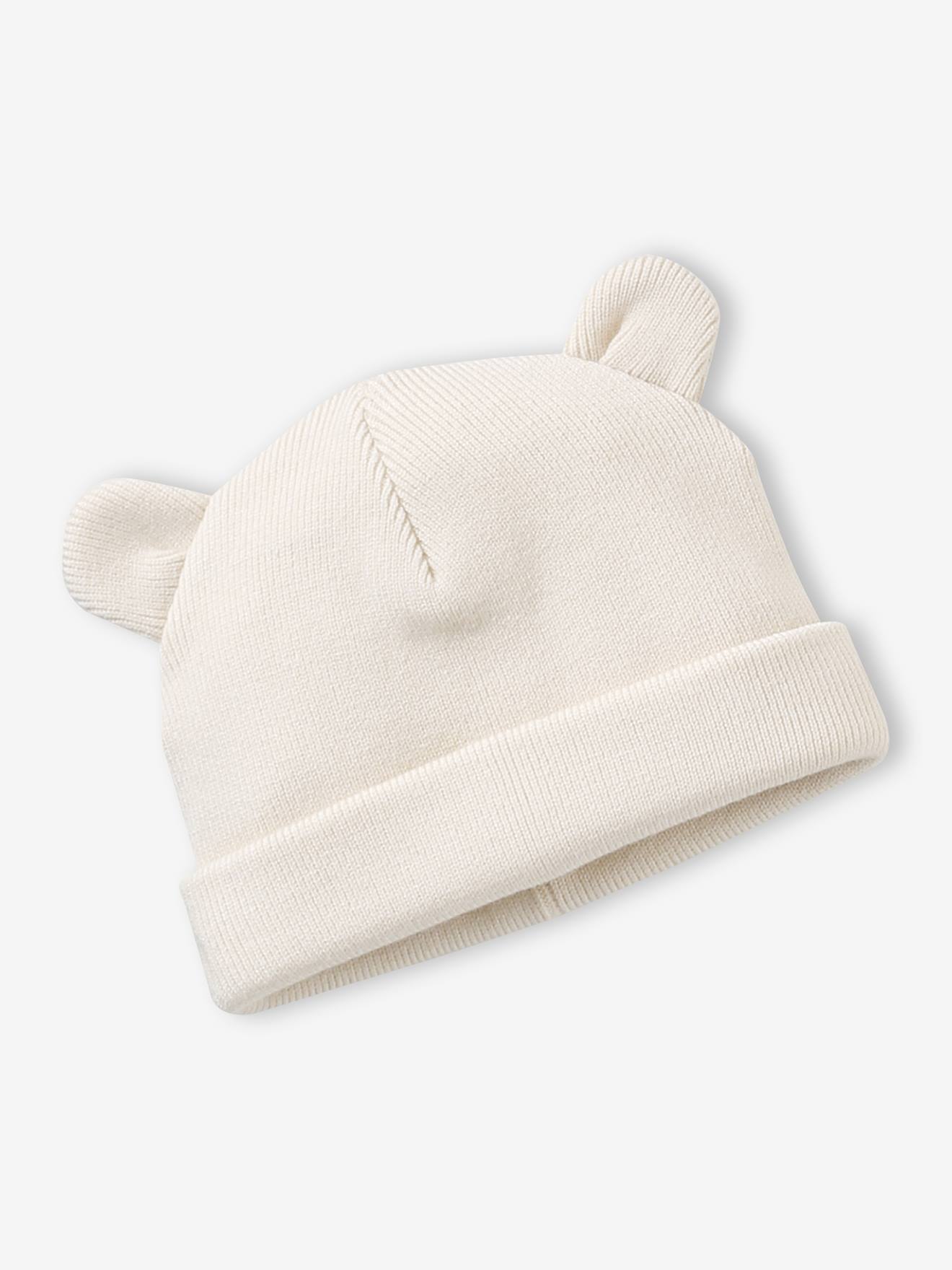 Baby Mütze mit Bärenohren