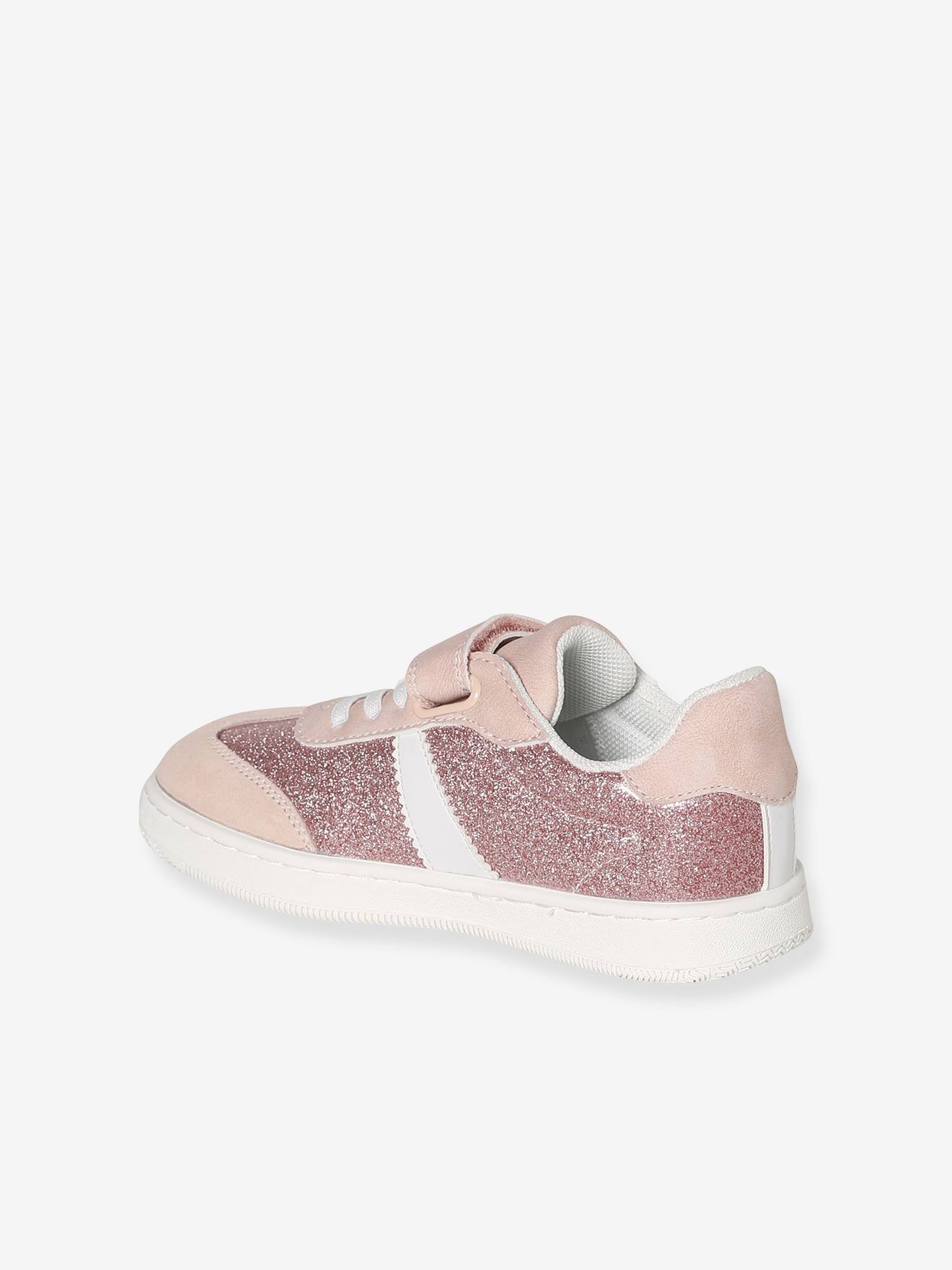 Thumbnail - Klett-Sneakers mit Glitzer-Details und Anziehtrick für Mädchen set