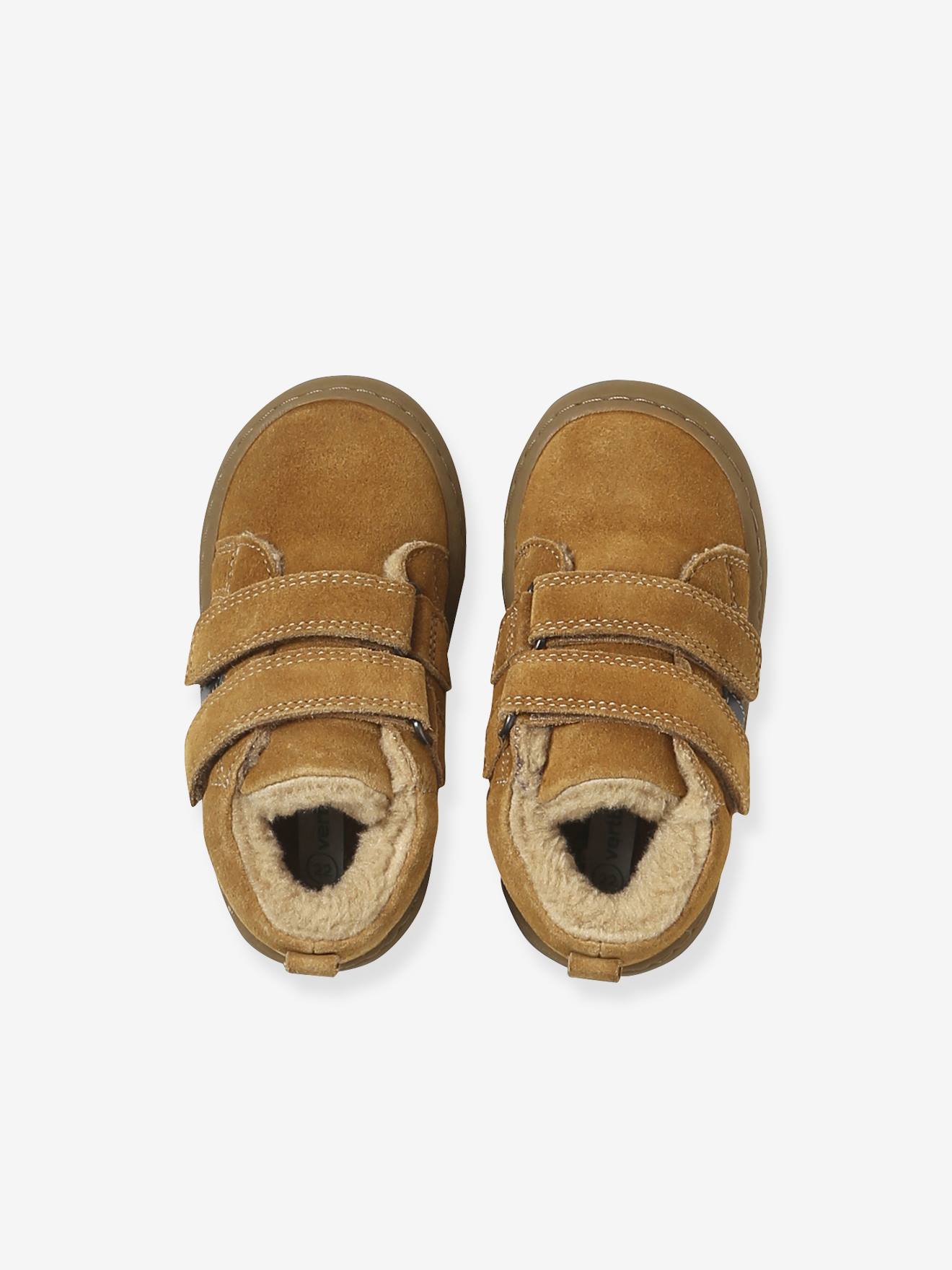 Thumbnail - Baby Mid-Sneakers aus Leder mit Klett