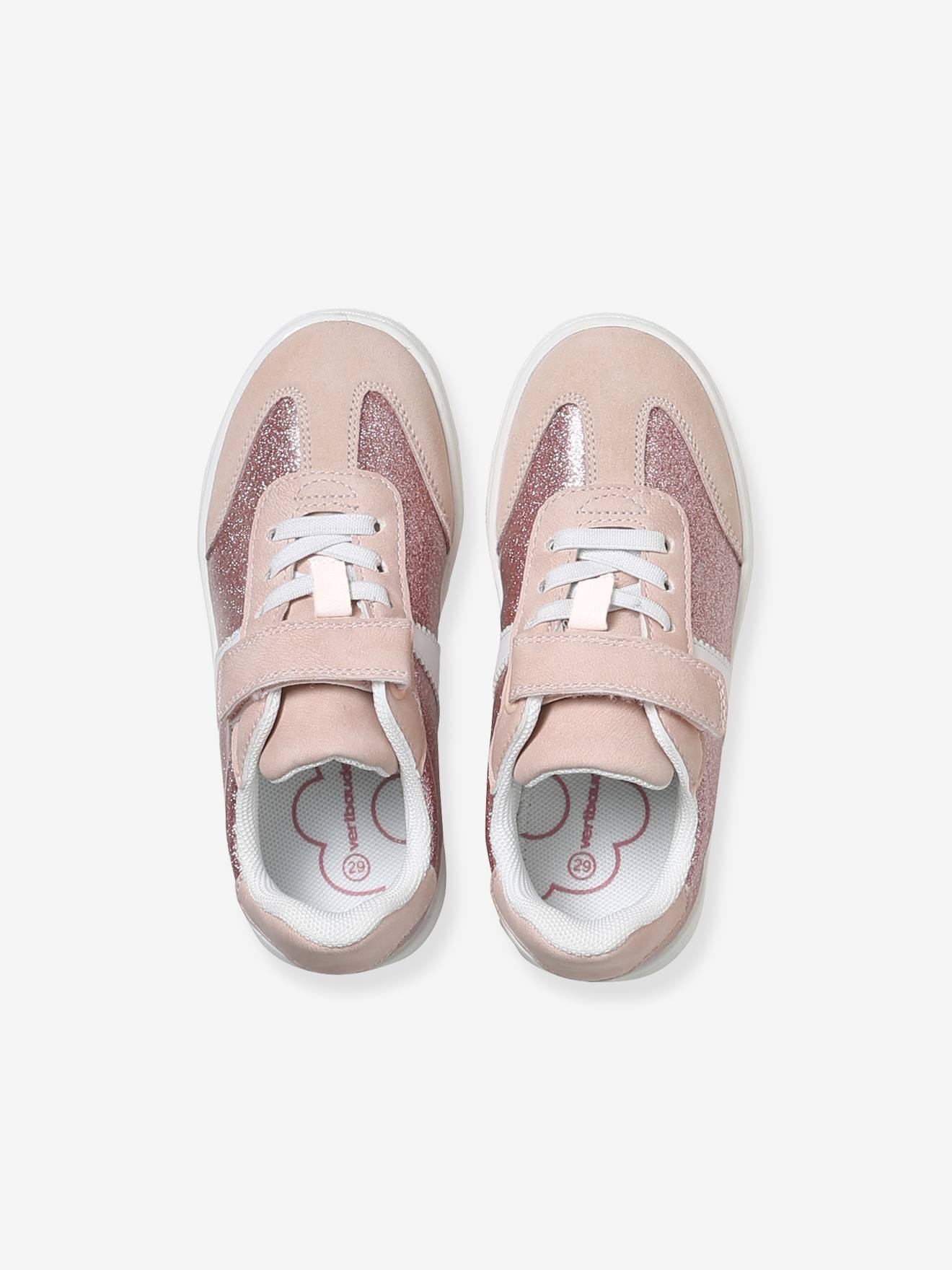 Thumbnail - Klett-Sneakers mit Glitzer-Details und Anziehtrick für Mädchen set