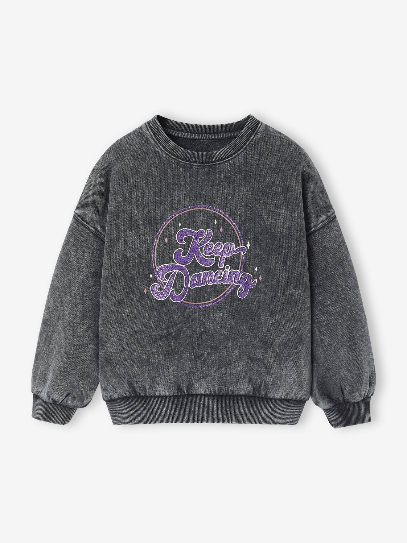 Thumbnail - Mädchen Sport-Sweatshirt mit Glitzer