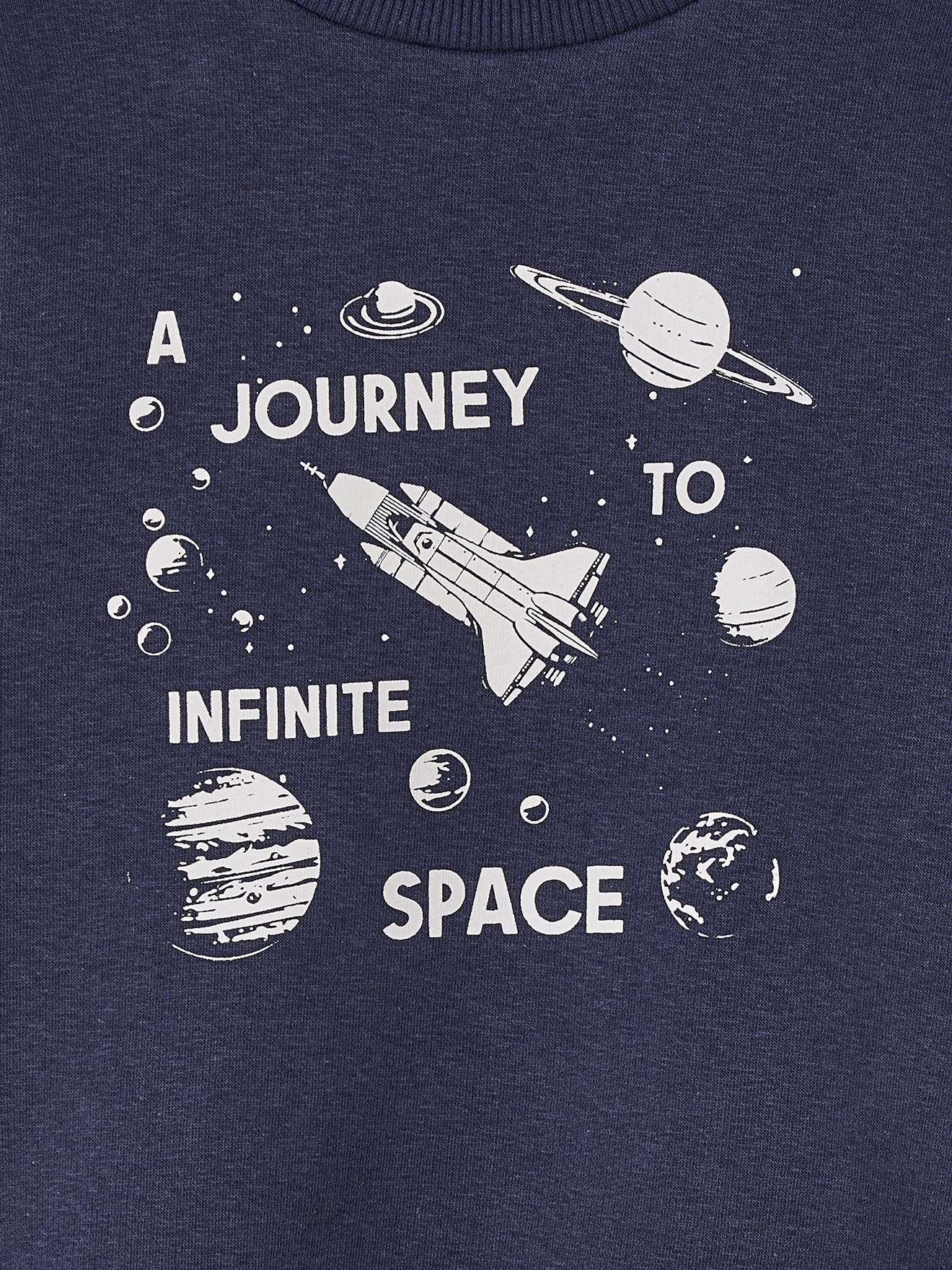 Thumbnail - Jungen Sweatshirt mit Print vorn