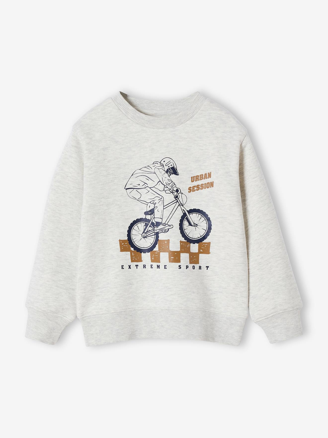 Thumbnail - Jungen Sweatshirt mit Print vorn
