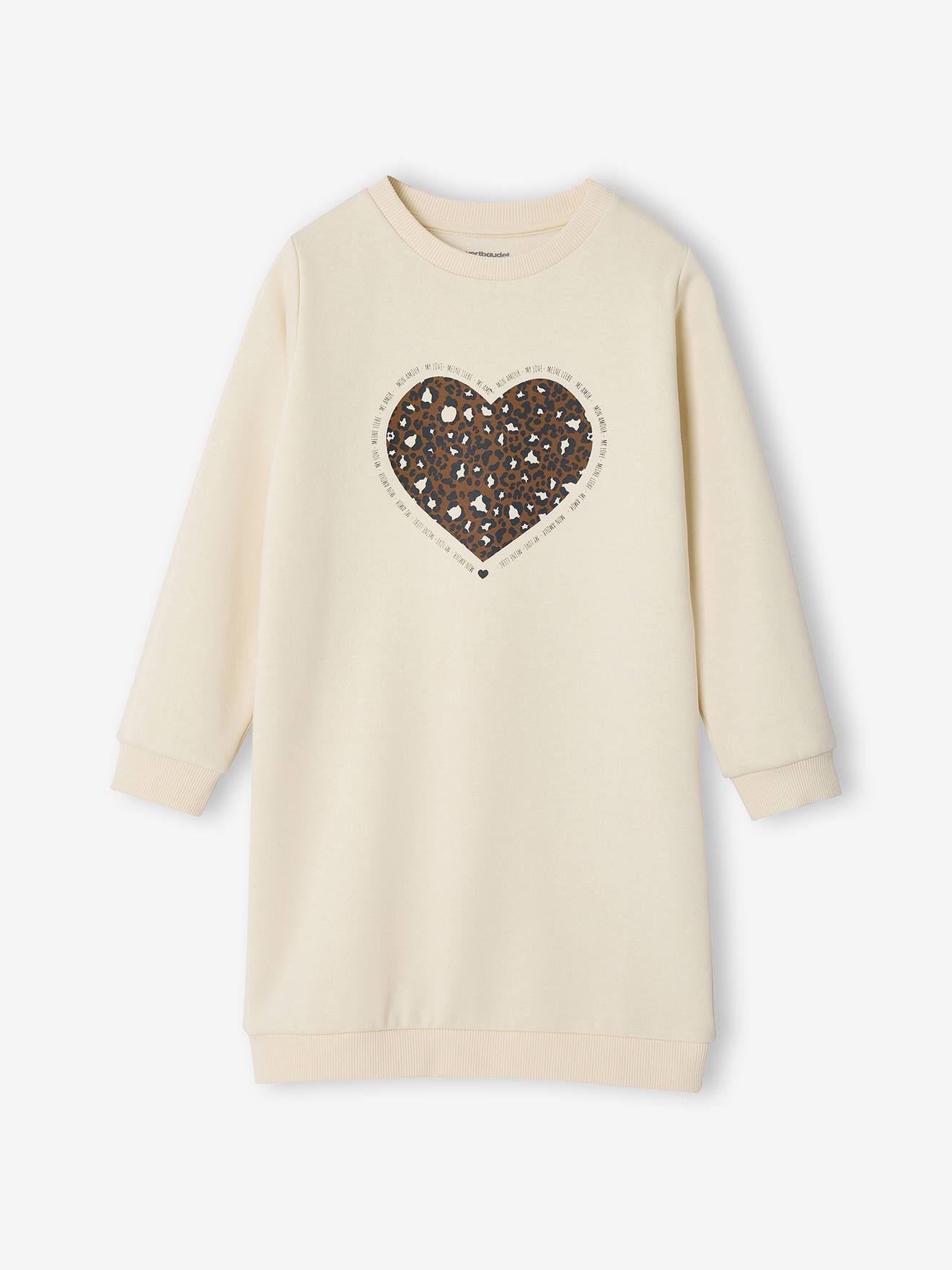 Thumbnail - Mädchen Sweatkleid BASIC