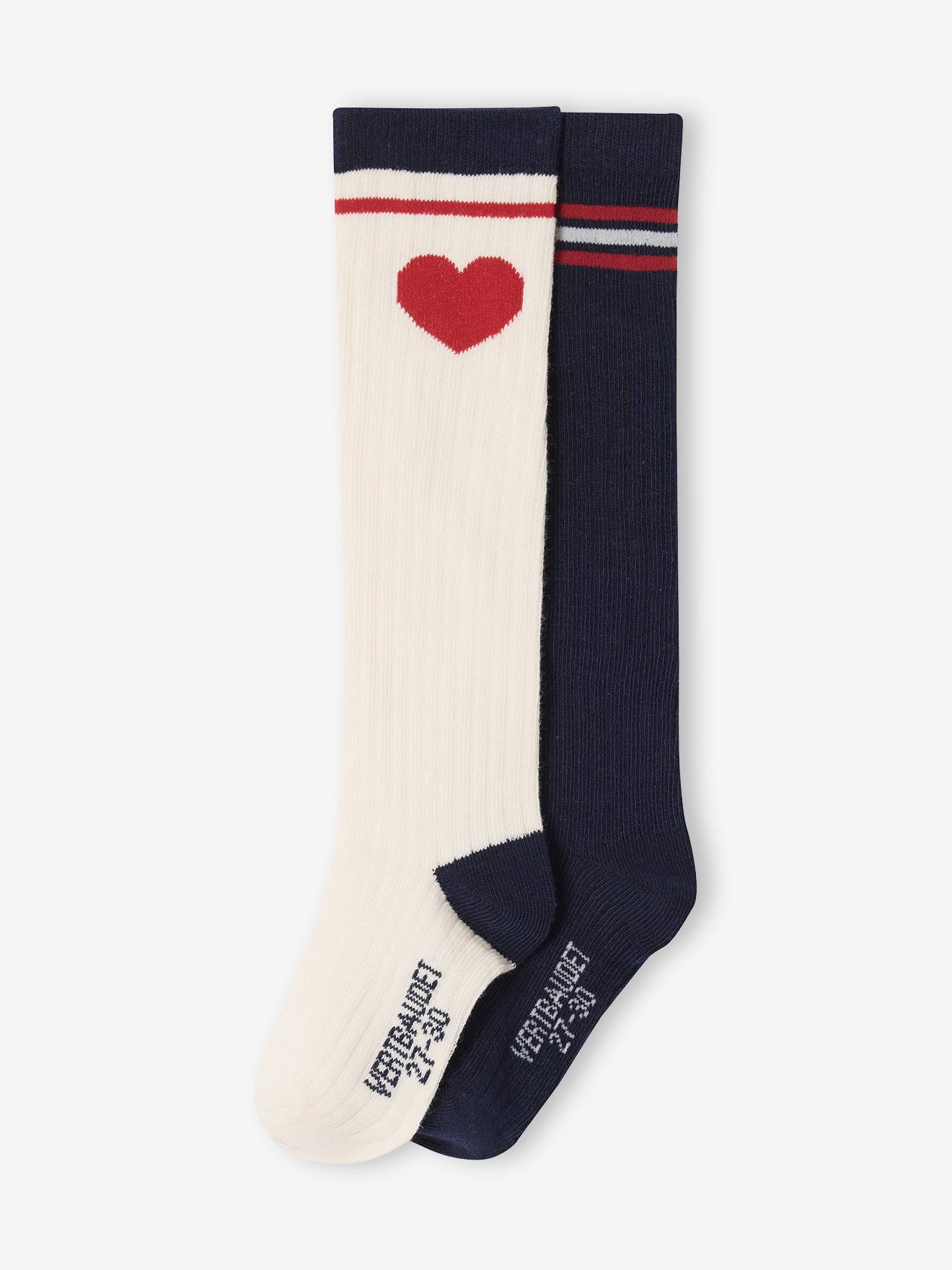 2er-Pack Kniestrümpfe HERZEN