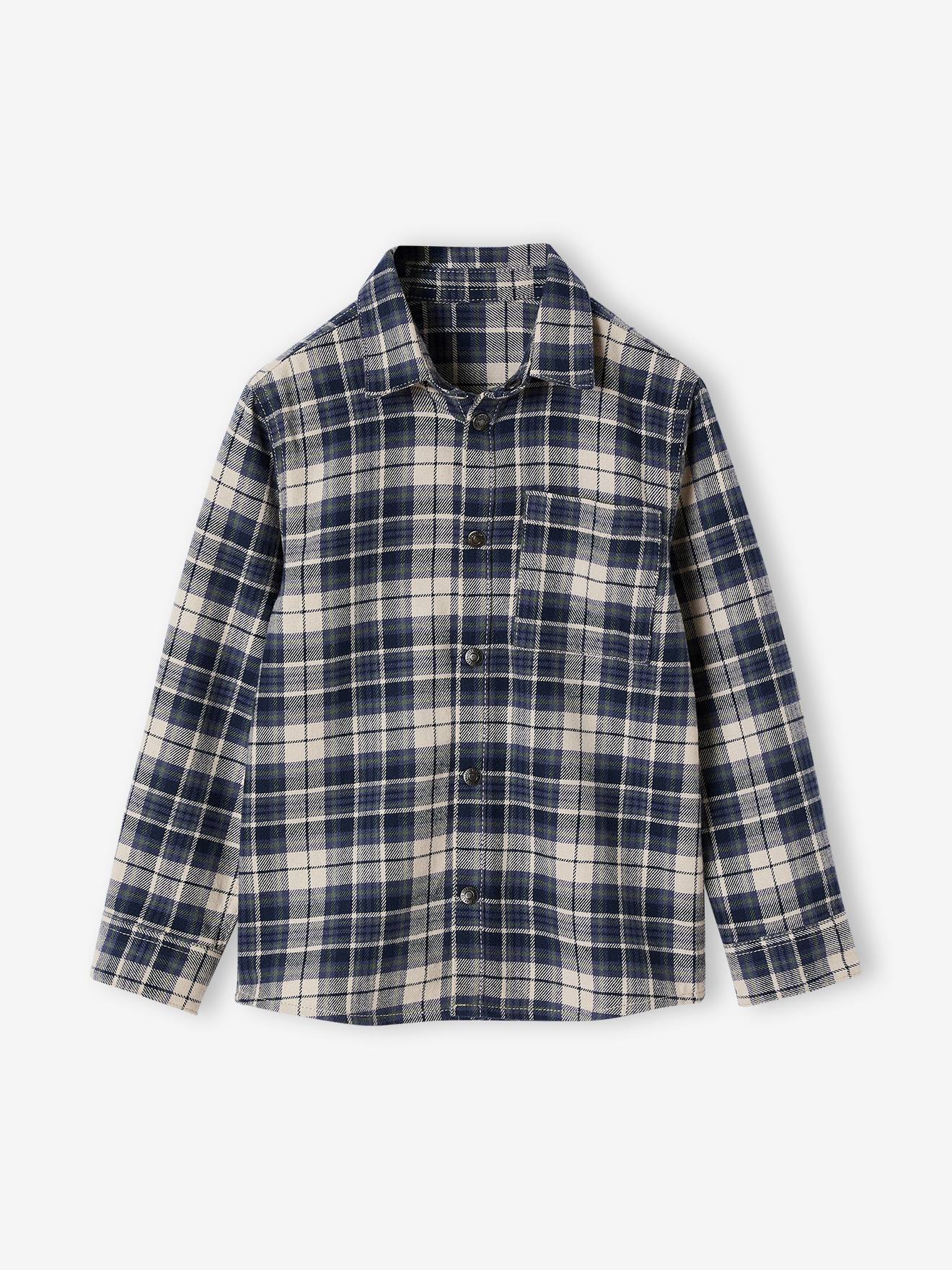 Jungen Karohemd aus Flanell
