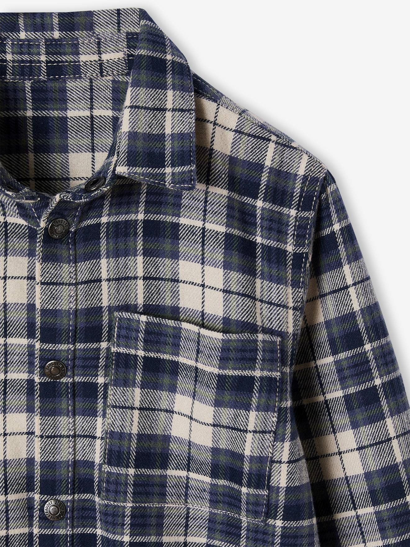 Thumbnail - Weiches Jungen Holzfällerhemd