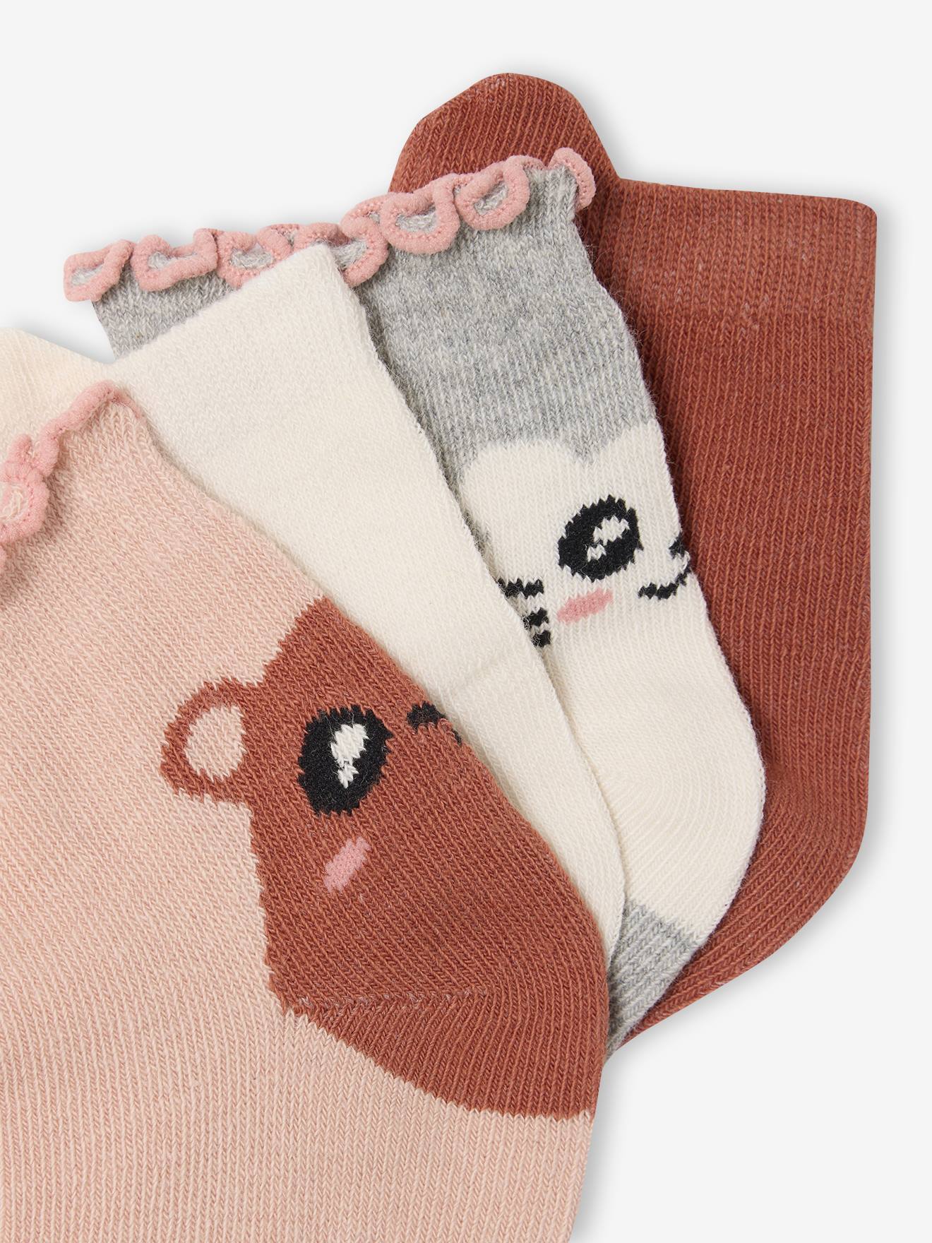 Thumbnail - 4er-Pack Socken mit Tiermotiv