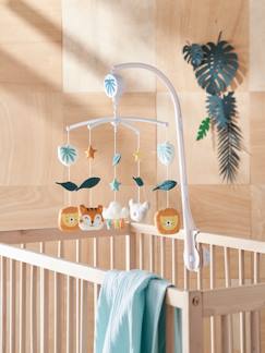 Kinderzimmer-Kindermöbel-Babybetten & Kinderbetten-Bettzubehör-Baby Musikmobile „Dschungelparty“