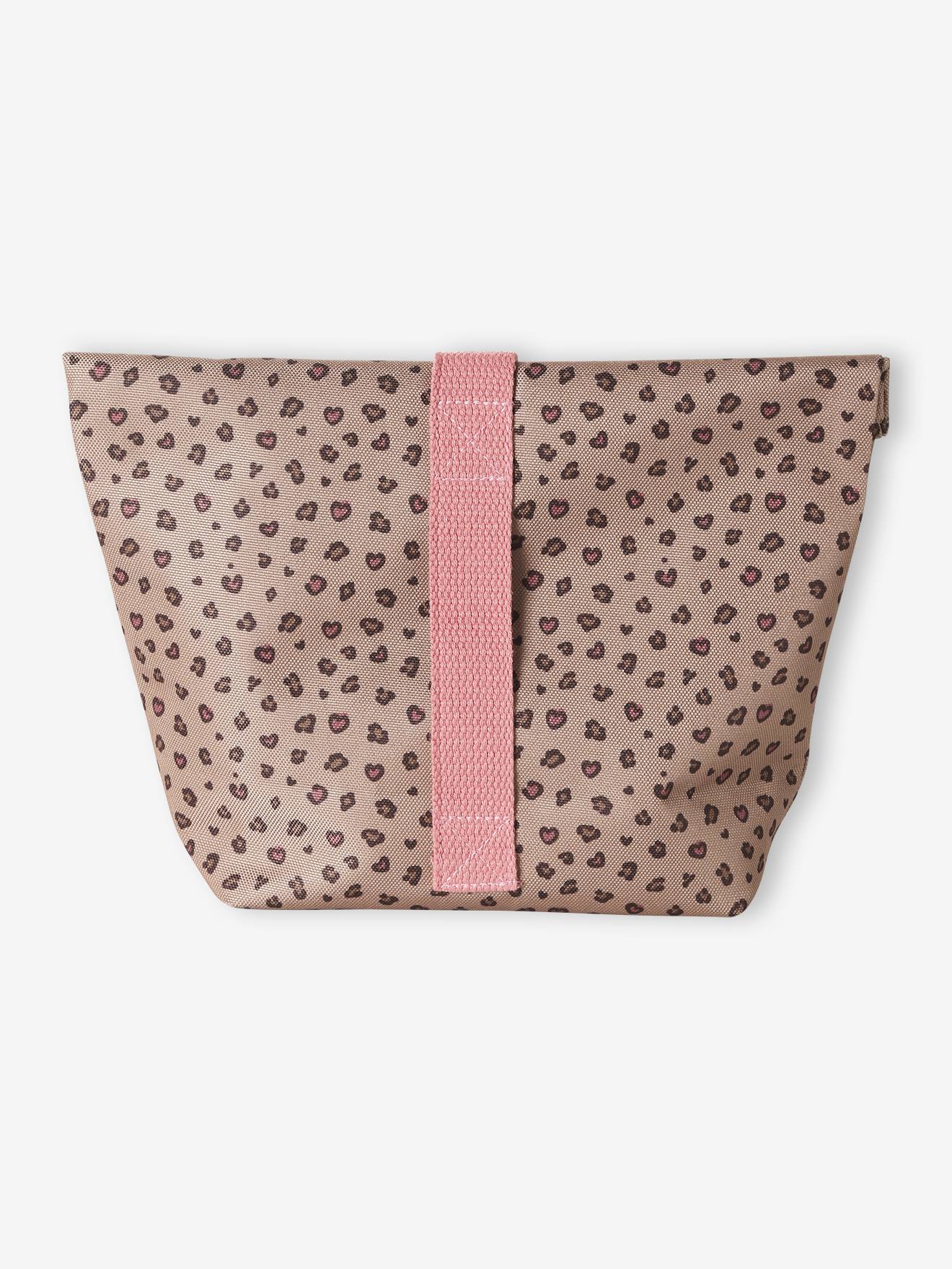 Thumbnail - Mädchen Lunchbox-Beutel mit Leoprint