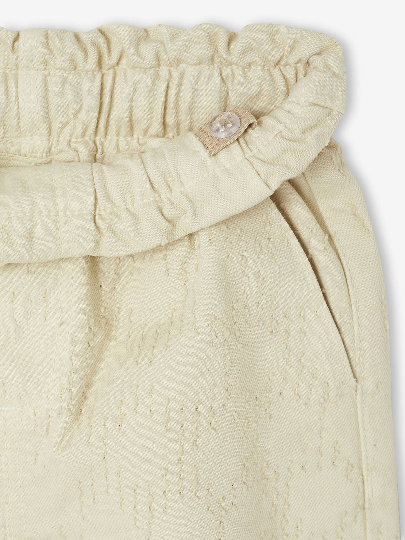 Thumbnail - Weite Mädchen Hose mit Plumetismuster
