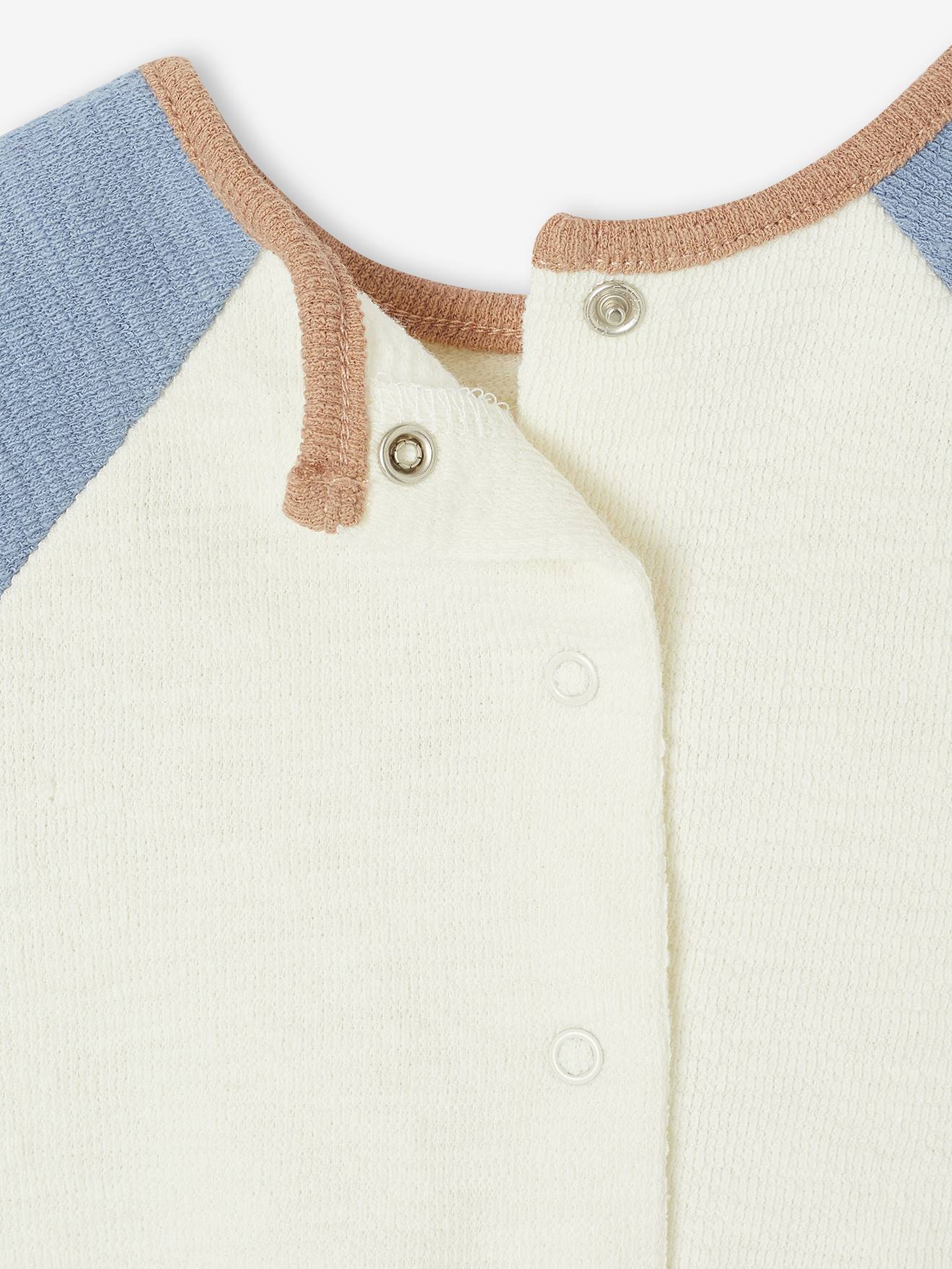 Thumbnail - Baby Shirt im Colorblock-Style