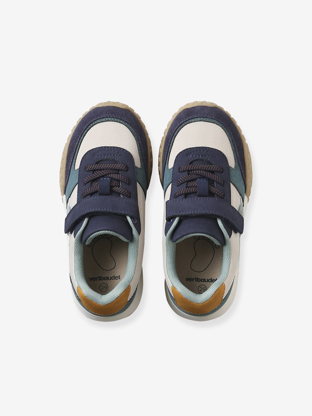 Thumbnail - Kinder Klett-Sneakers mit elastischer Schnürung und Anziehtrick set