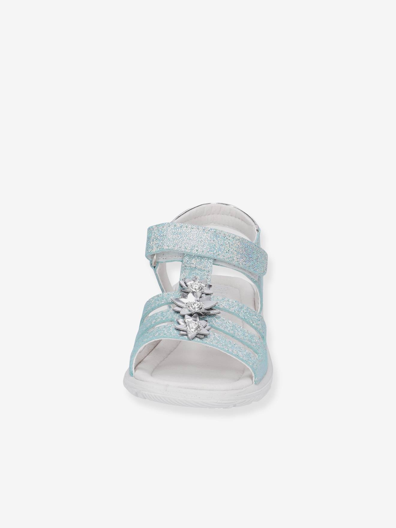 Thumbnail - Mädchen Leder-Sandalen CLEO RICOSTA salbei