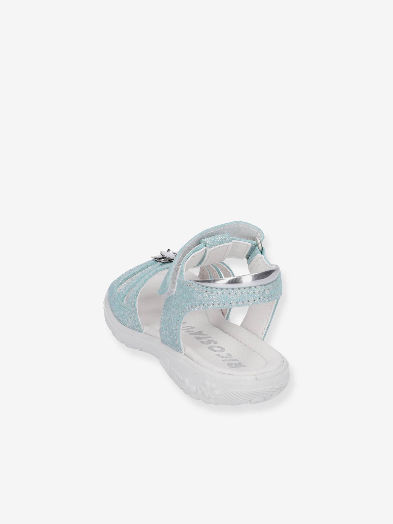 Thumbnail - Mädchen Leder-Sandalen CLEO RICOSTA salbei
