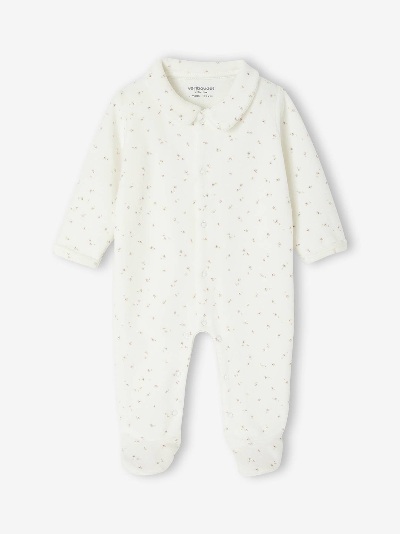 Thumbnail - Bio-Kollektion: 2er-Pack Baby Strampler aus Samt