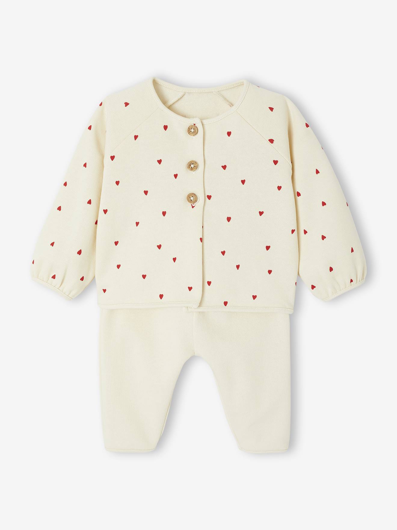 Baby-Set für Neugeborene: Sweatjacke & Hose