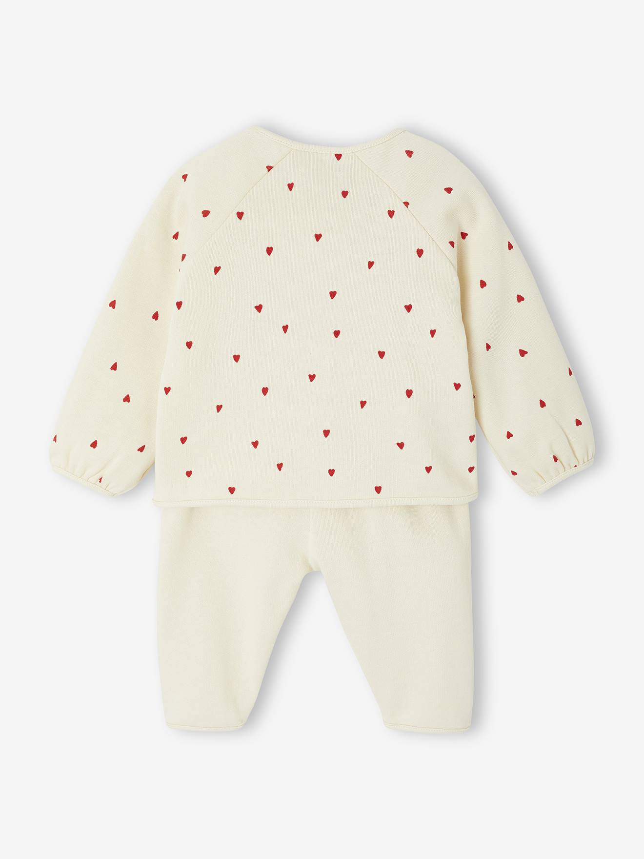 Thumbnail - Baby-Set für Neugeborene: Sweatjacke & Hose
