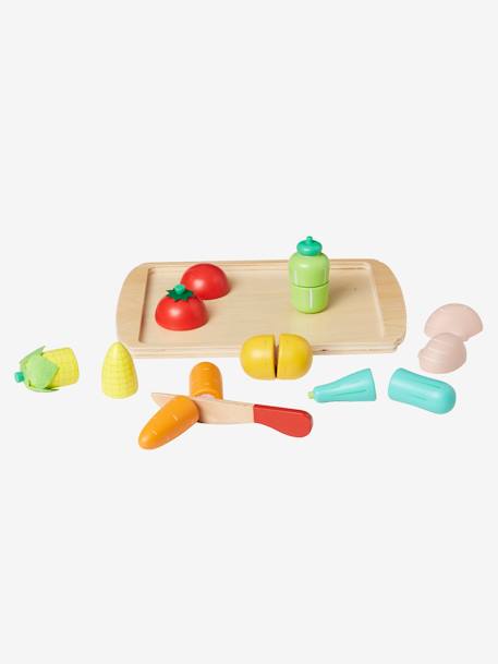 Kinder Gemüse-Set aus Holz FSC® - mehrfarbig - 2