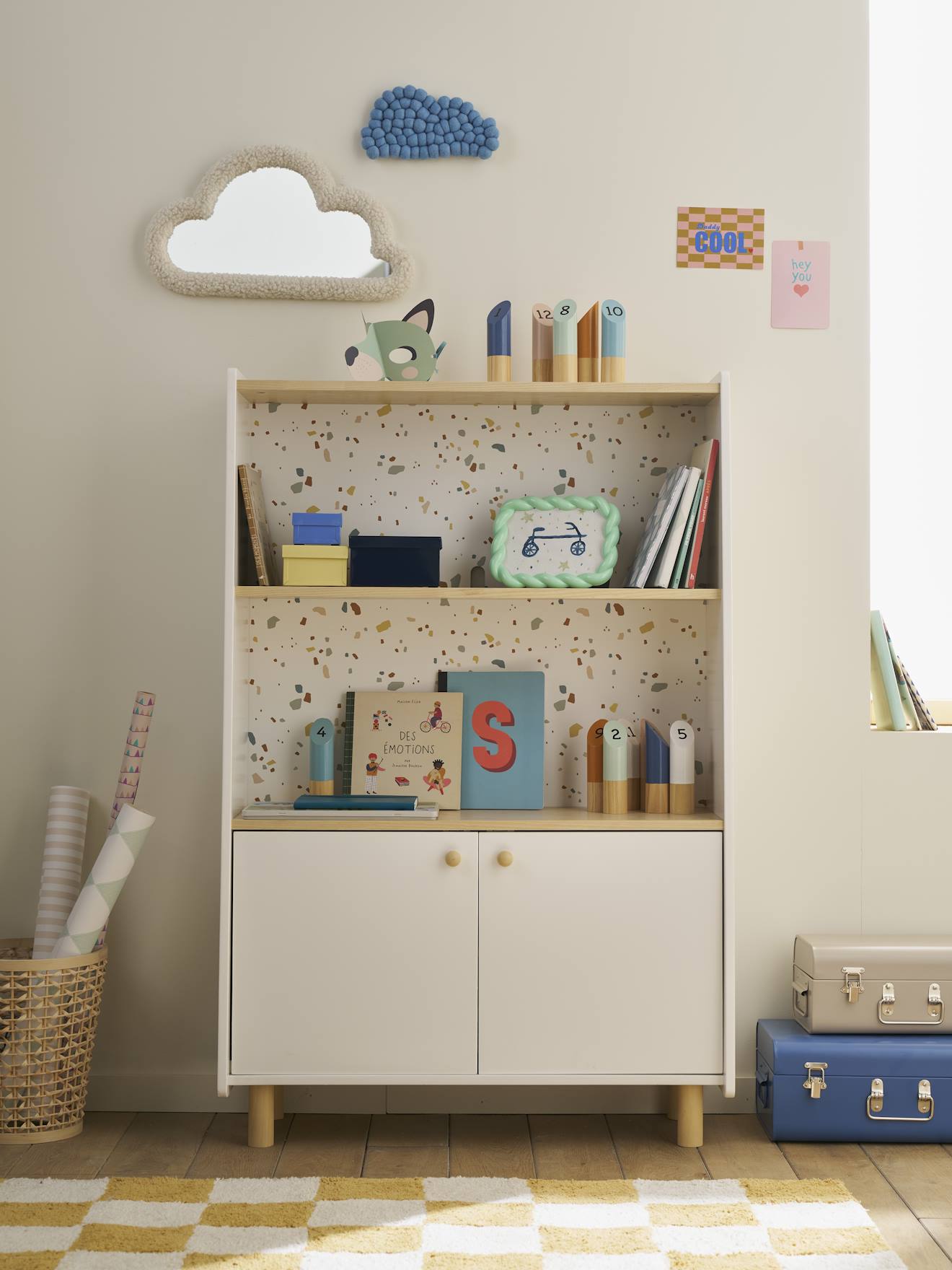 Thumbnail - Kinderzimmer Wandregal TERRAZZO