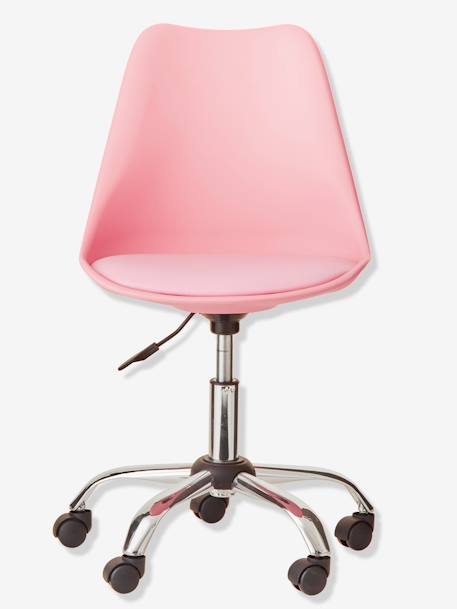 Moderner Schreibtischstuhl - grau+himbeere+rosa+weiß - 12