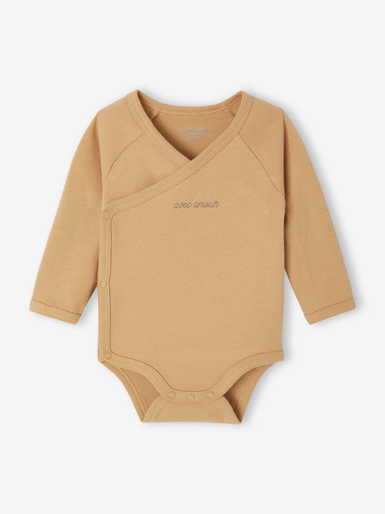 Thumbnail - Bio-Kollektion: 5er-Pack Baby Wickelbodys BASIC