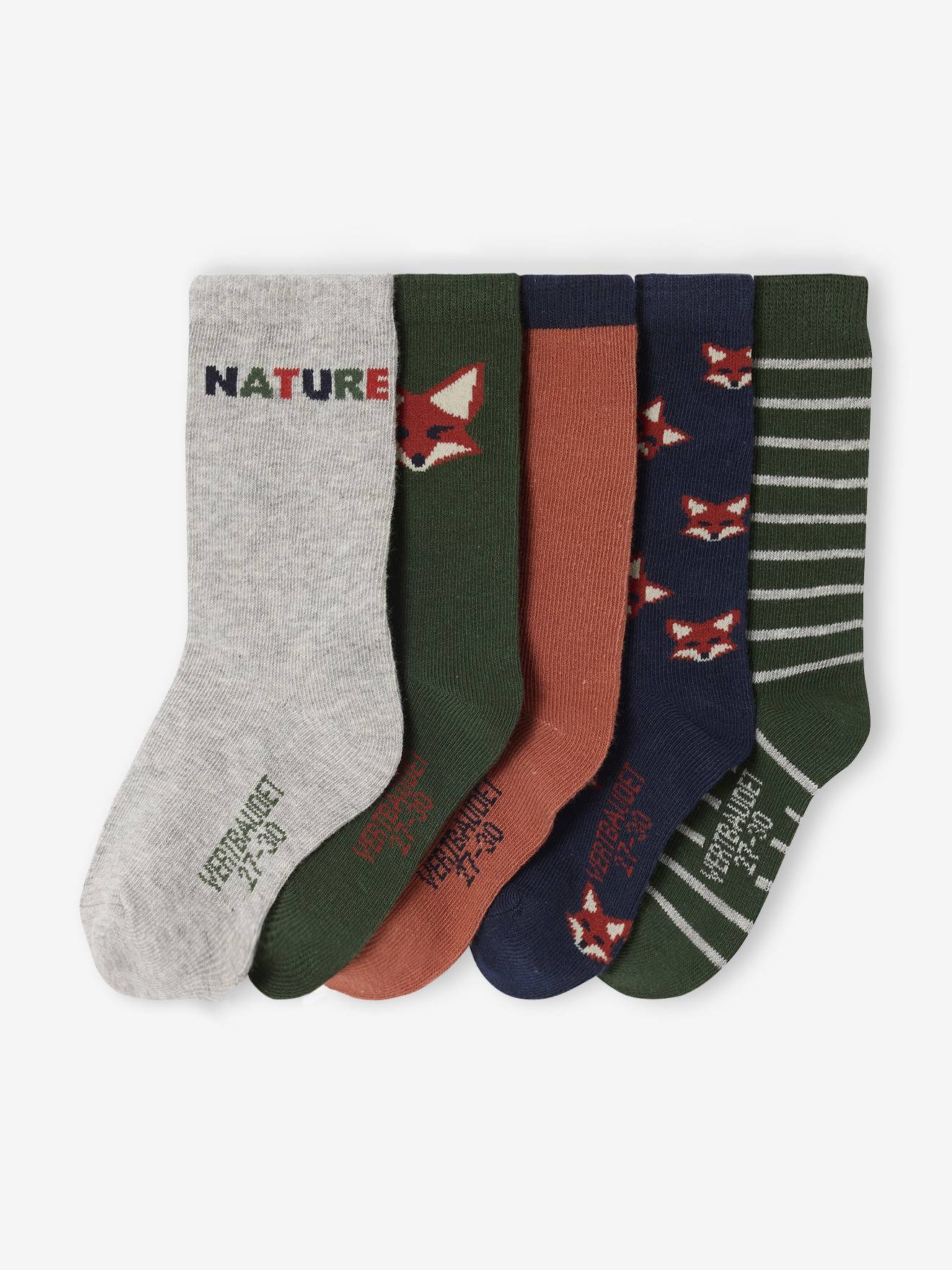 5er-Pack Socken FUCHS