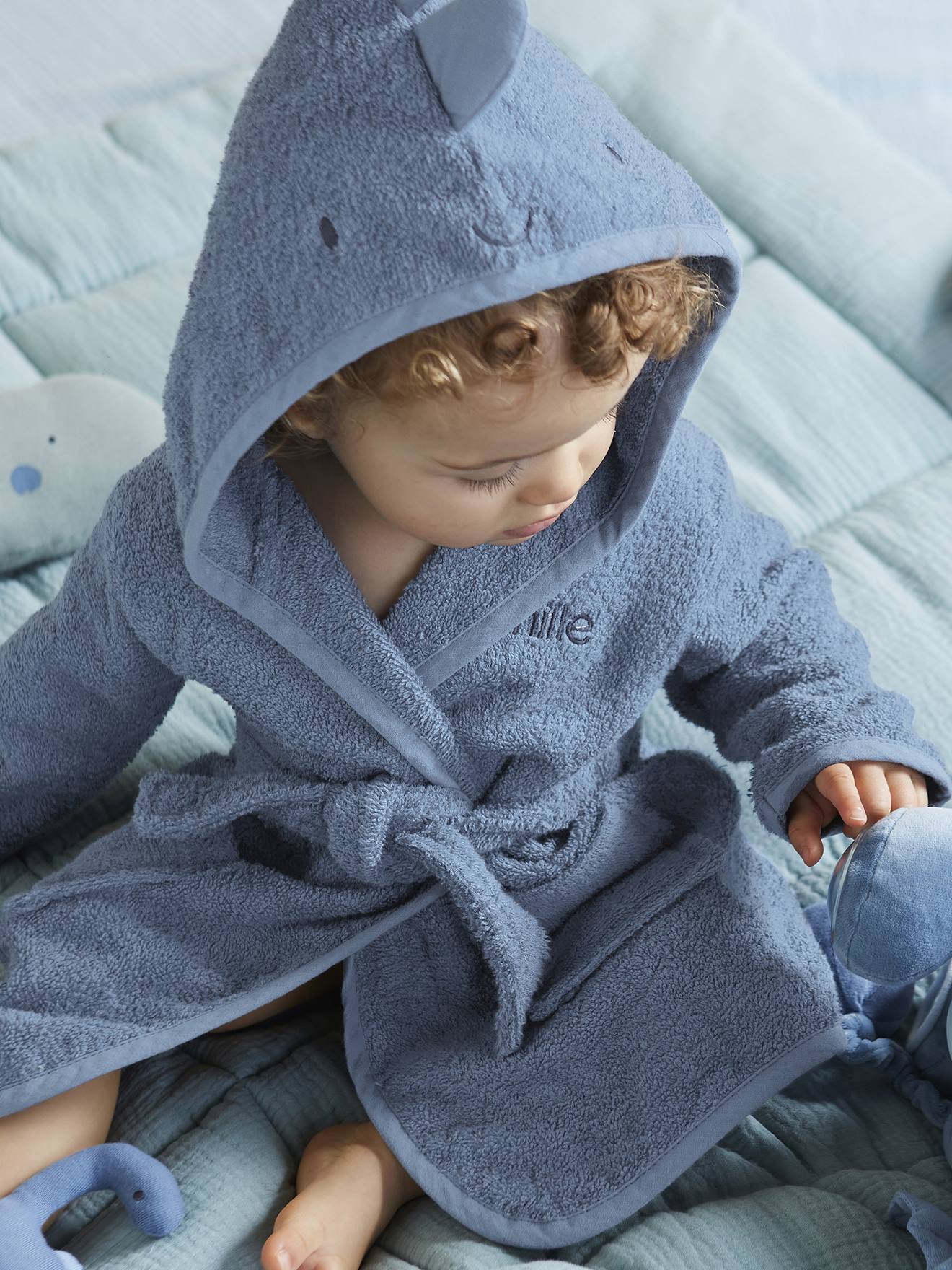 Baby Bademantel KLEINER DINO
