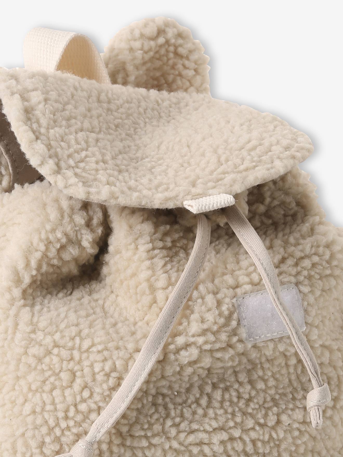 Thumbnail - Kindergarten-Rucksack mit 3D-Ohren sandfarben