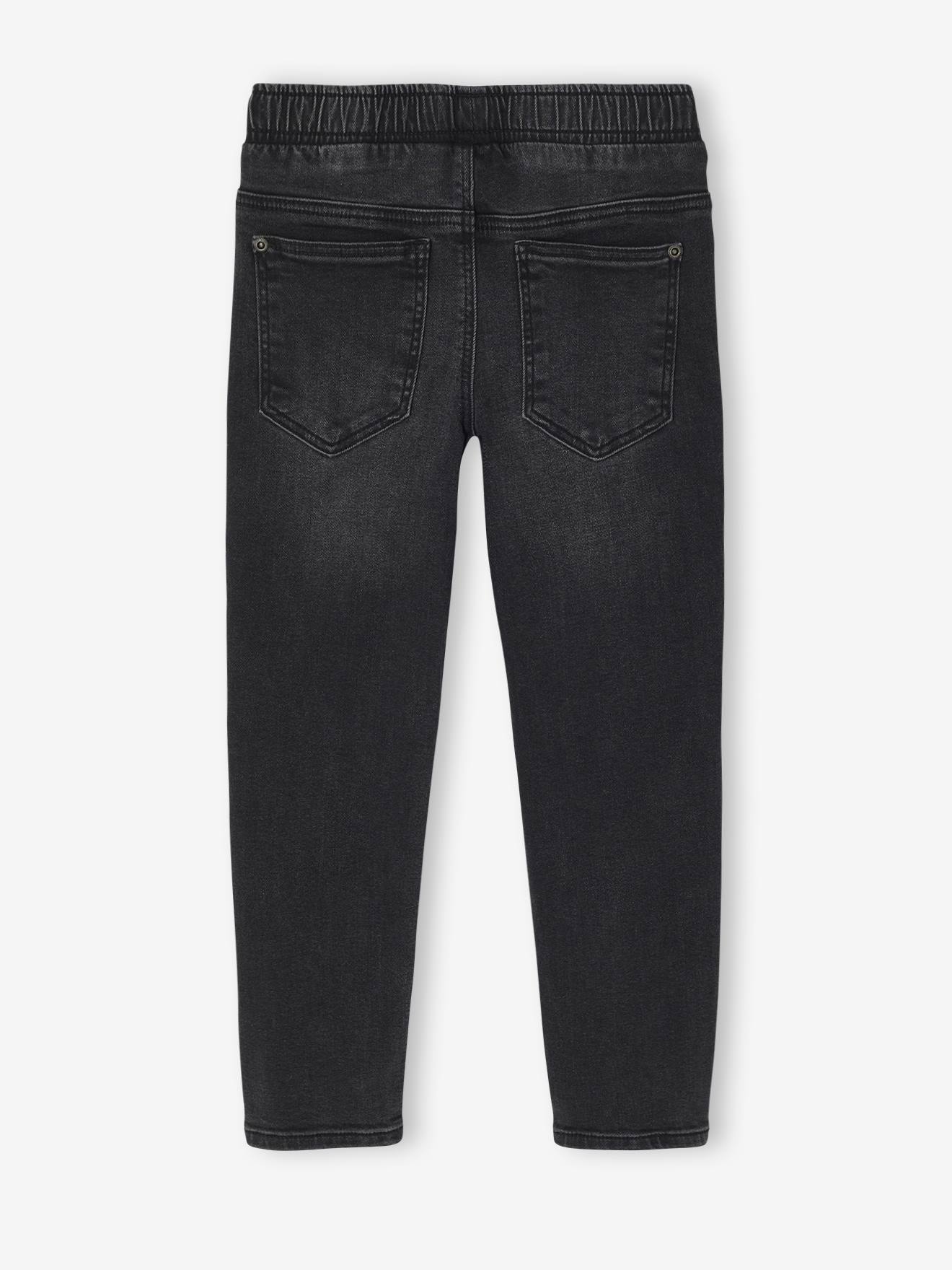 Thumbnail - 2er-Pack Jungen Slim-Jeans mit verstellbarem Dehnbund BASIC er denim