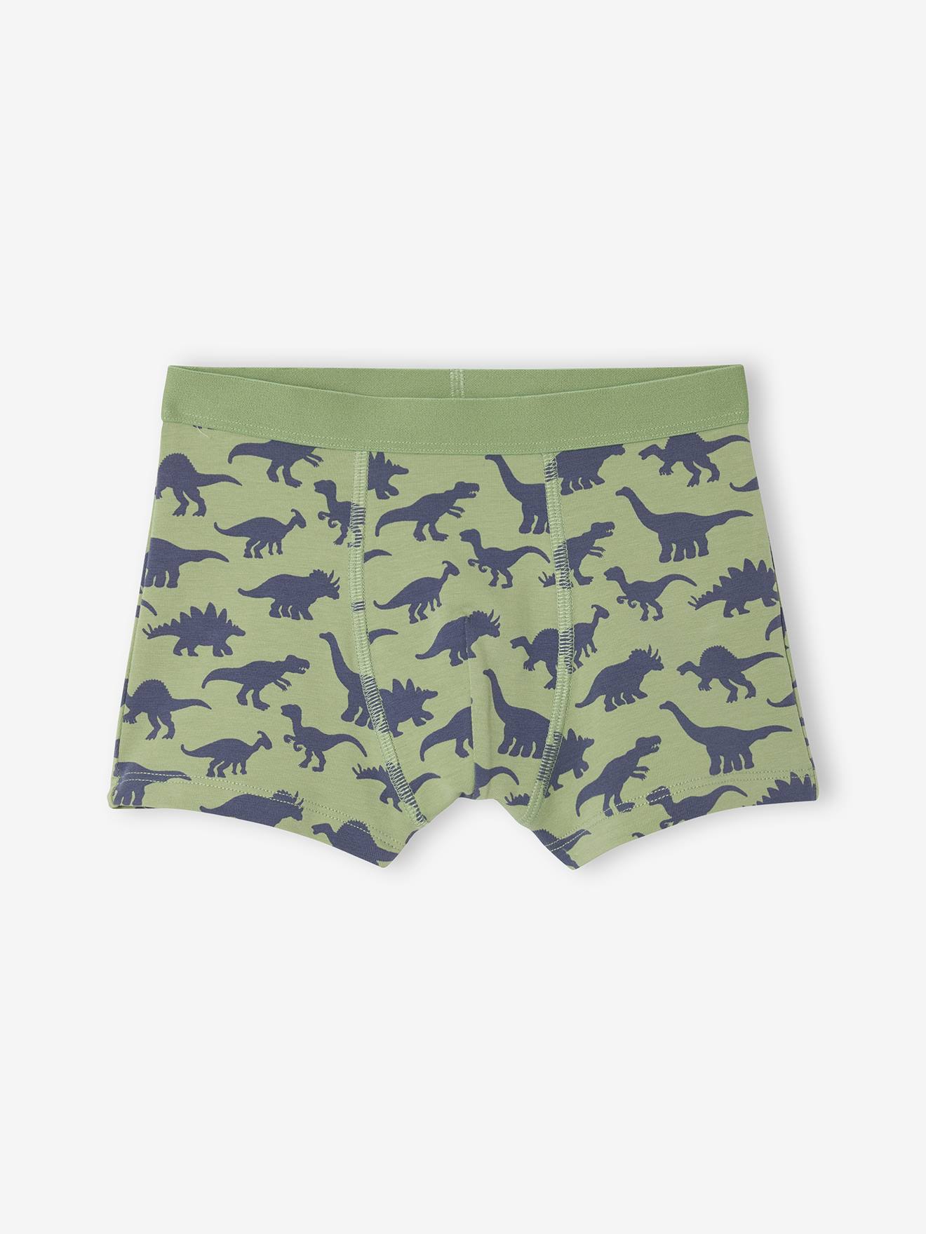 Thumbnail - 5er-Pack Boxershorts mit Dinosaurier Bio-Baumwolle