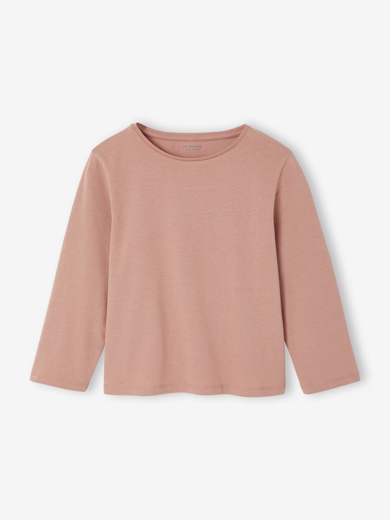 Thumbnail - 3er-Pack Mädchen Shirts mit Print BASIC pudrig