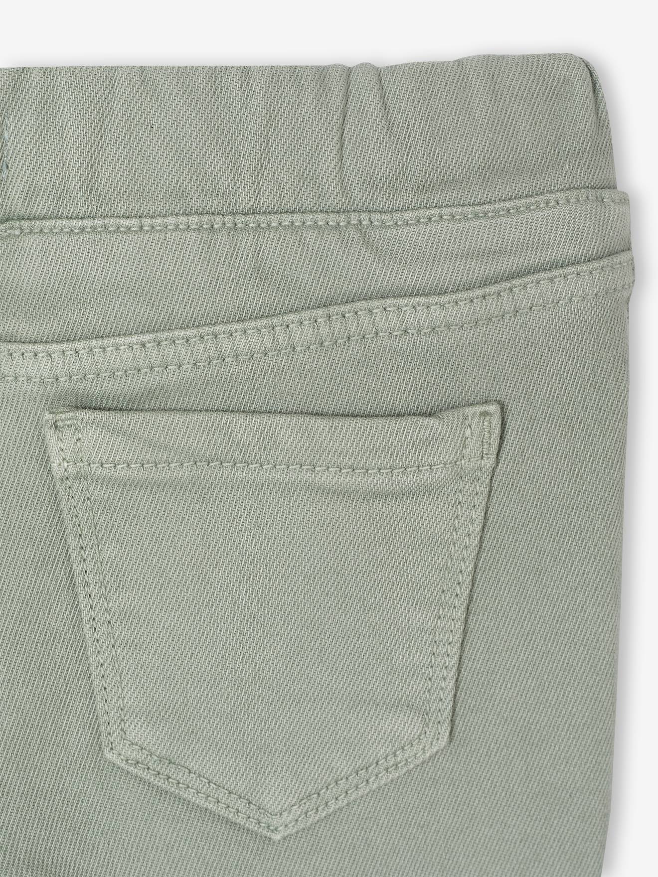 Thumbnail - Mädchen Slim-Fit-Treggings BASIC salbei