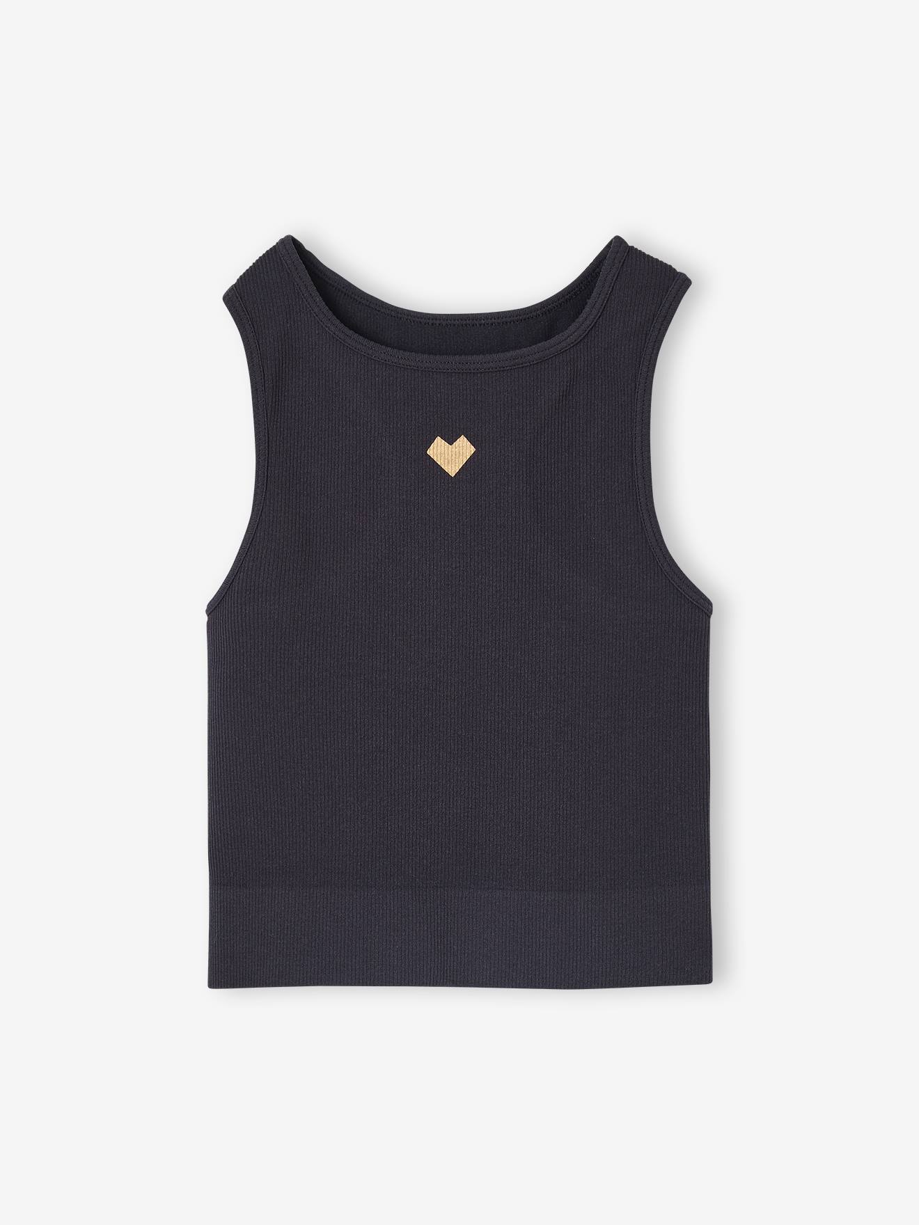 Thumbnail - Sportliches Crop-Top mit Bustier für Mädchen