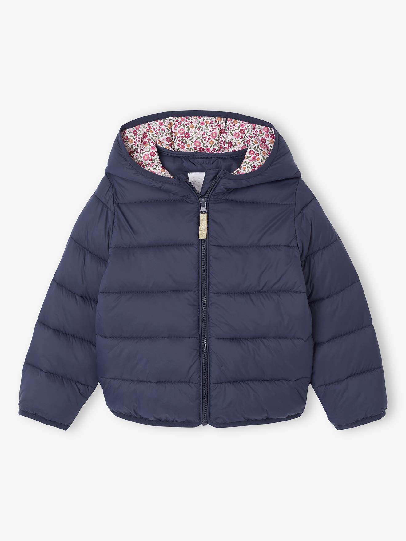 Mädchen Steppjacke mit Kapuze