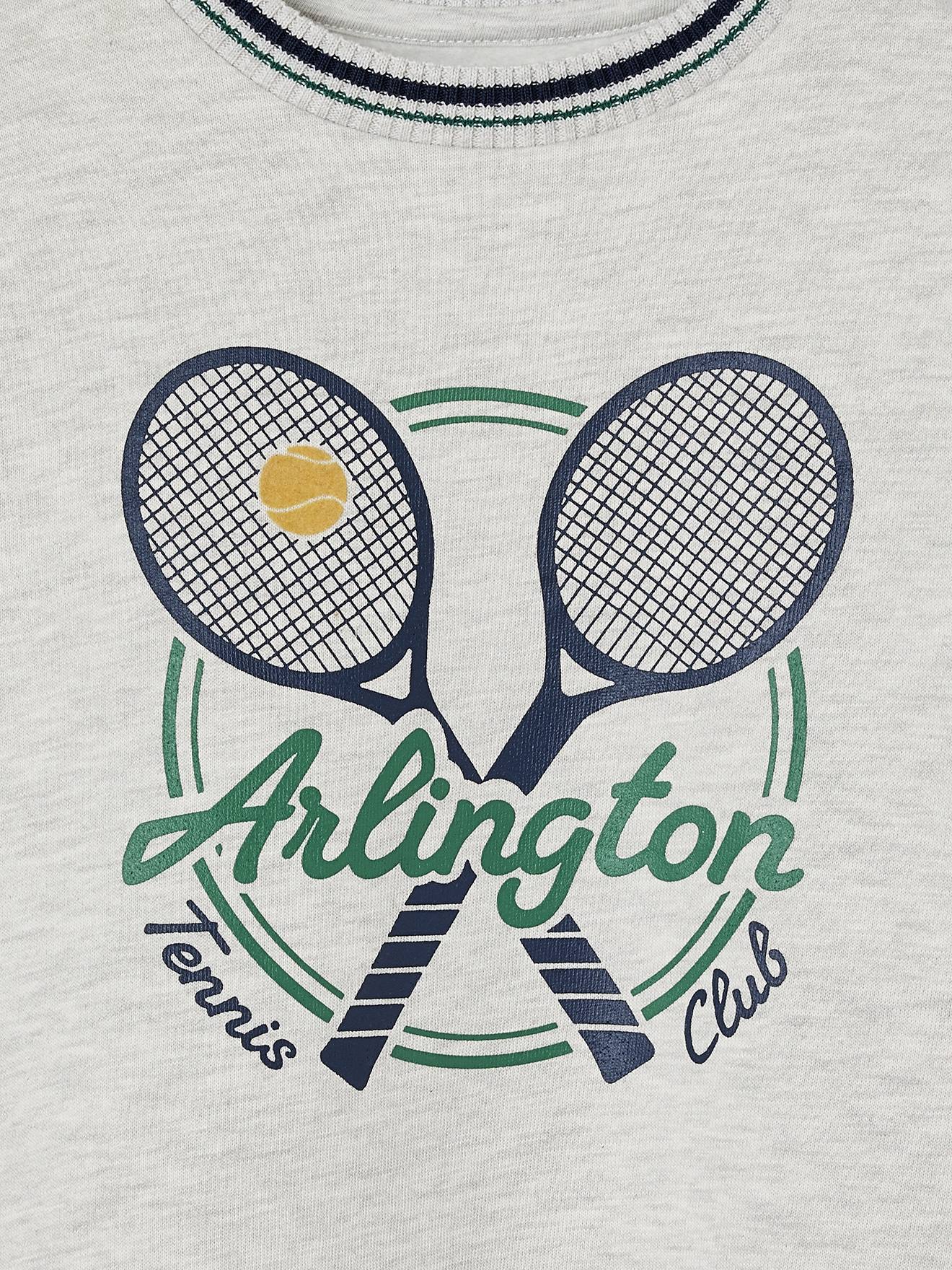 Thumbnail - Jungen Sweatshirt mit Tennis-Print