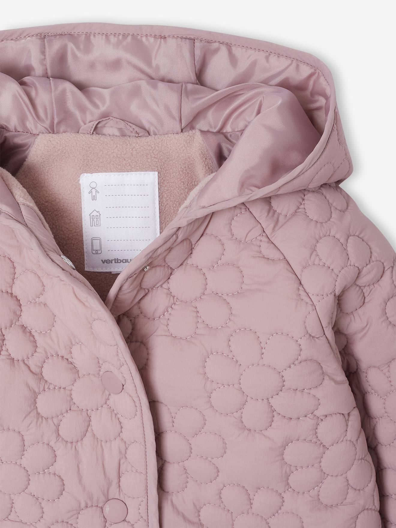 Thumbnail - Mädchen Steppjacke mit Blumenmuster