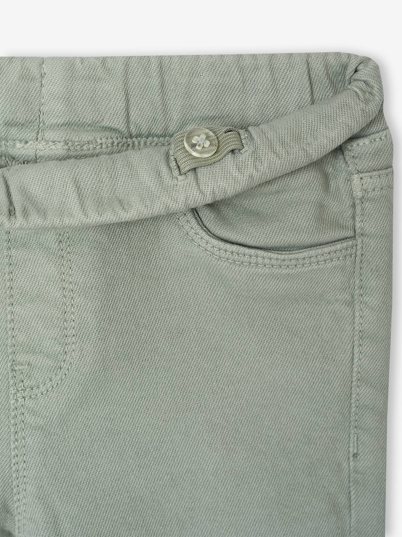 Thumbnail - Mädchen Slim-Fit-Treggings BASIC salbei