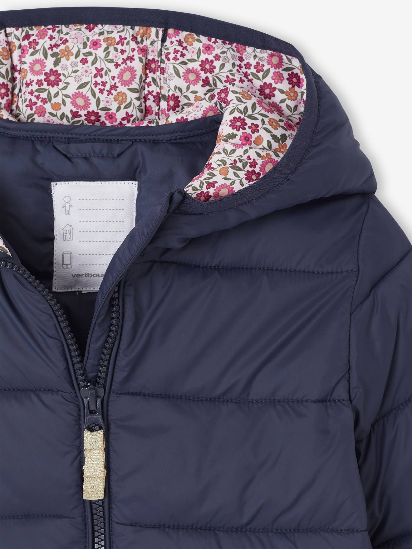 Thumbnail - Mädchen Steppjacke mit Kapuze