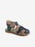 Jungen Sandalen, Klettverschluss - sand+schwarz - 1