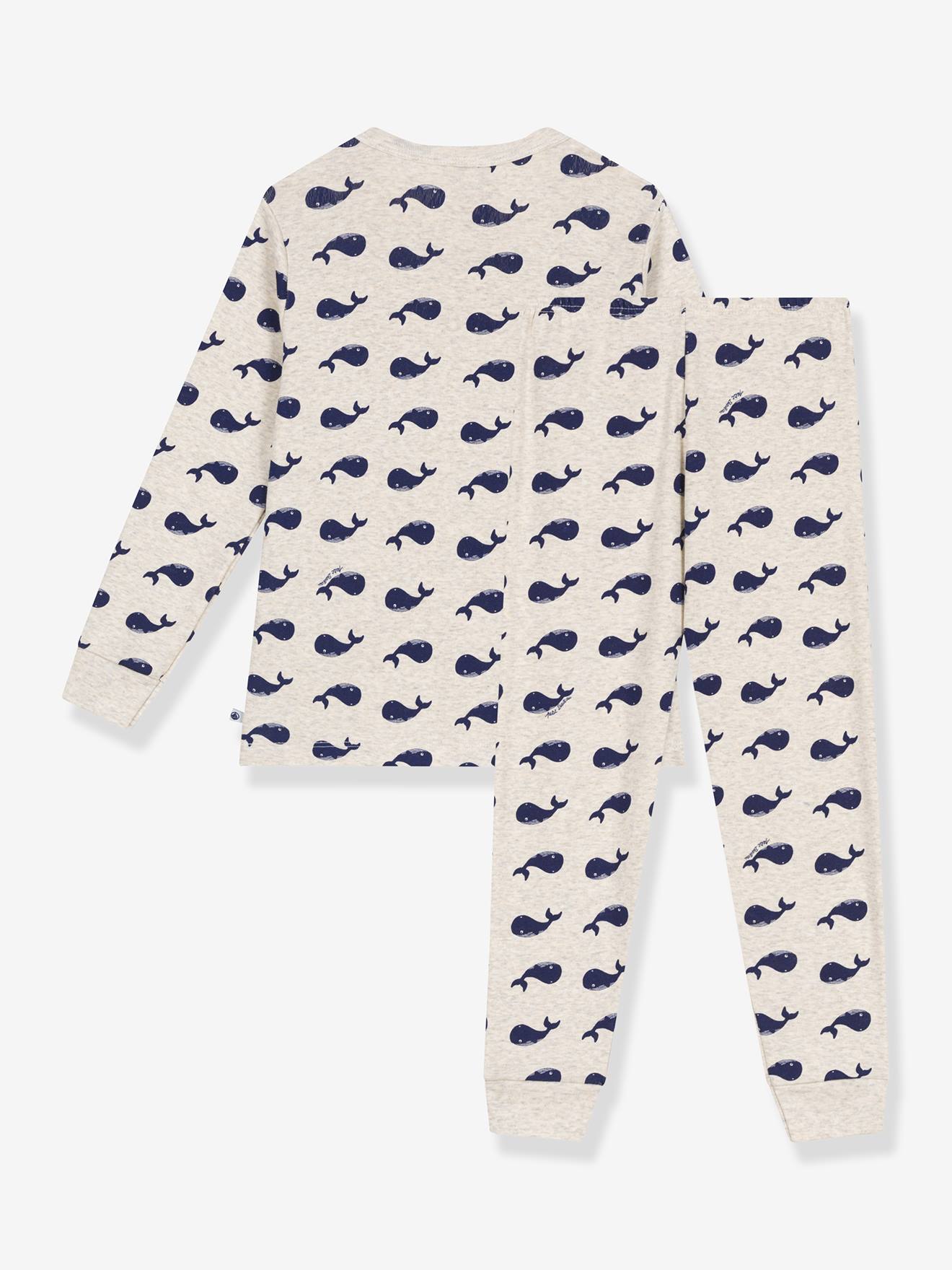 Thumbnail - Kinder Schlafanzug mit Wal-Motiven