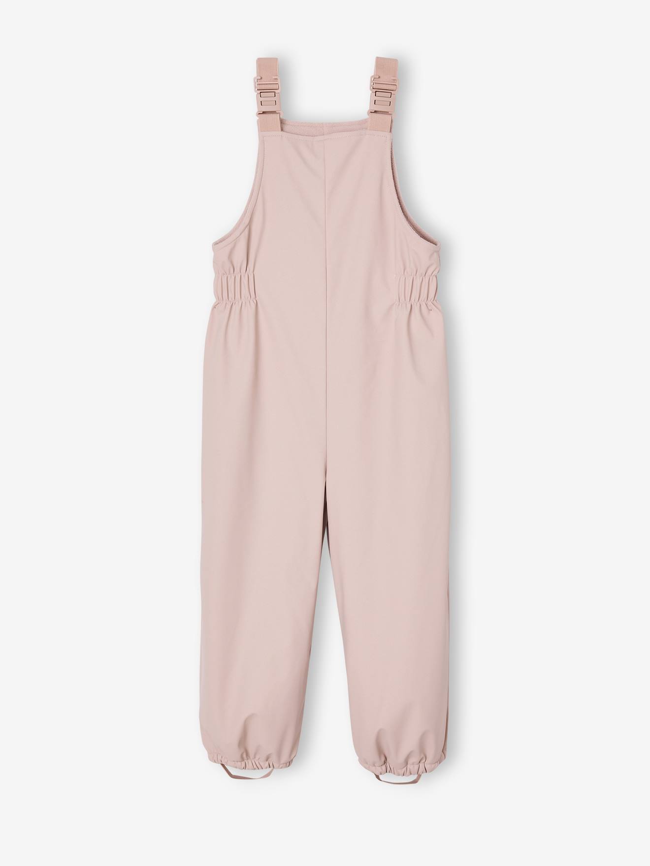 Mädchen Regenhose mit Fleece-Futter hell