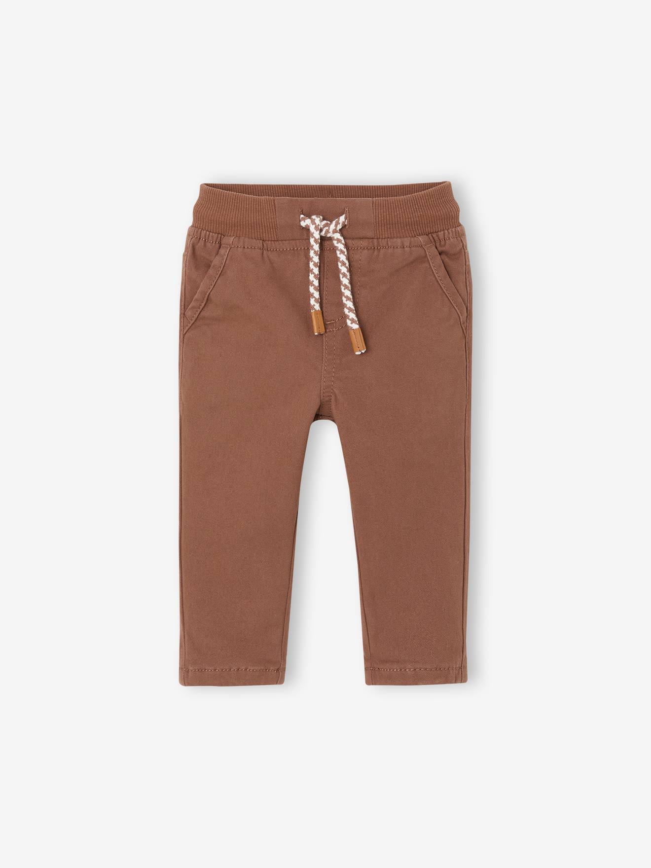 Jungen Baby Thermohose pekannuss Gr. 68 von vertbaudet