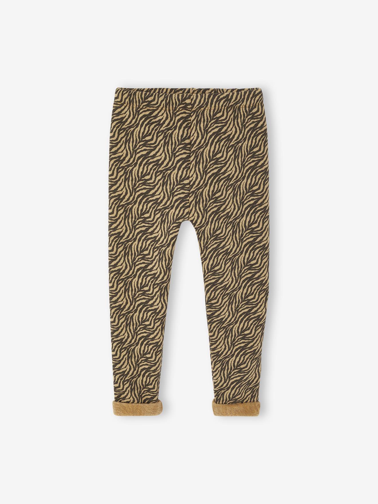 Thumbnail - Mädchen Thermo-Leggings schokolade