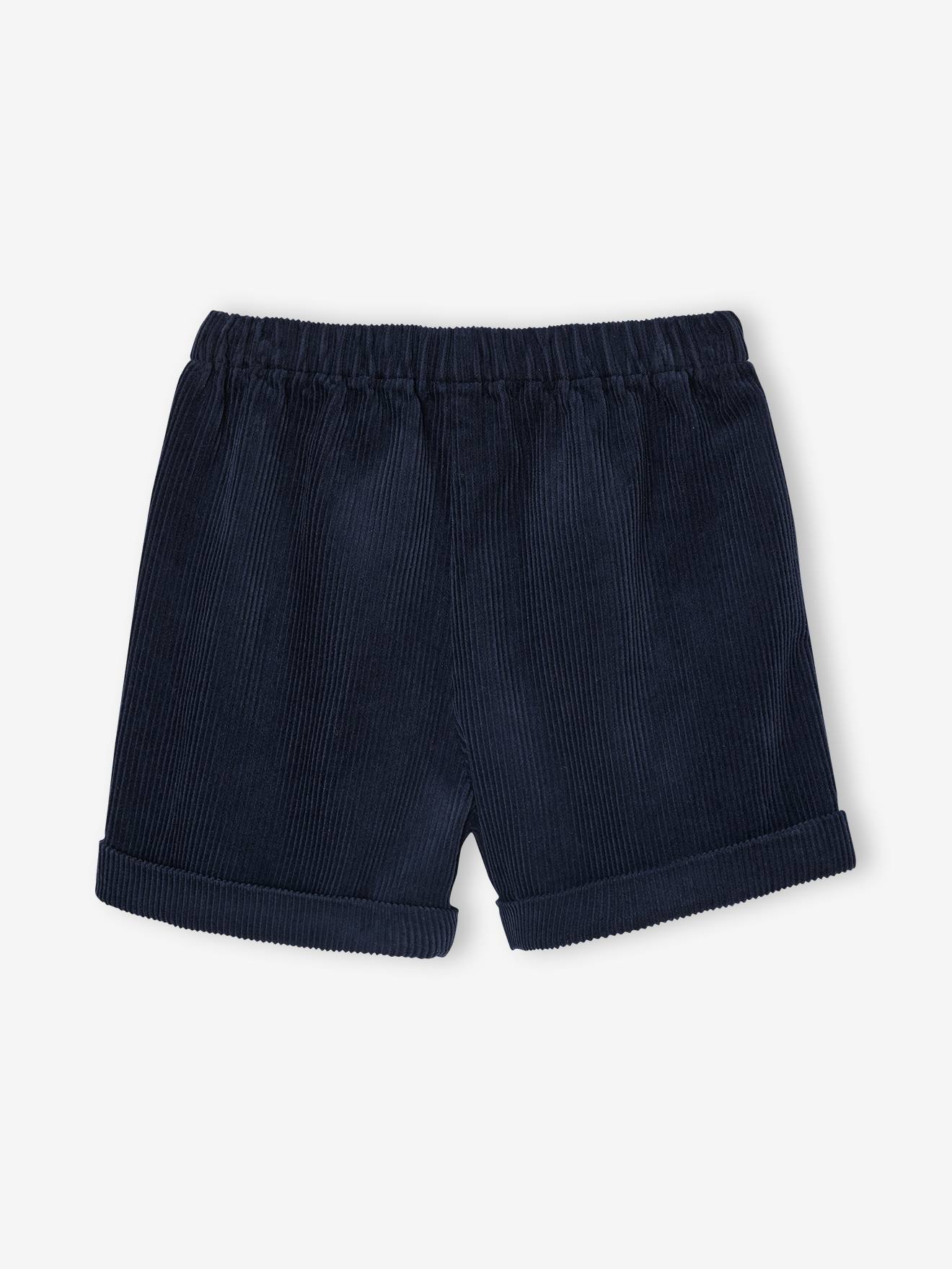 Thumbnail - Mädchen Cord-Shorts mit Herztaschen und Dehnbund