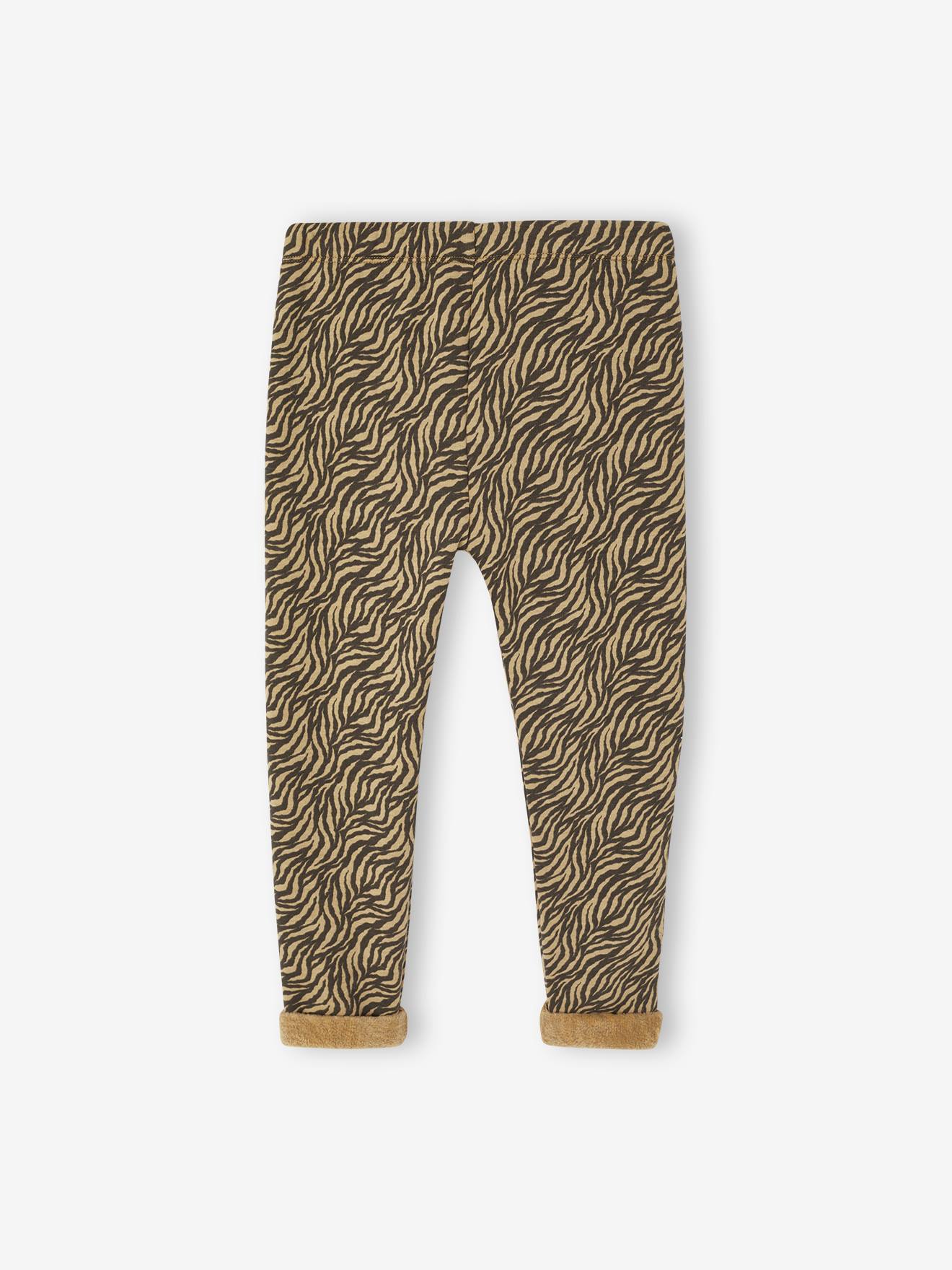 Thumbnail - Mädchen Thermo-Leggings schokolade